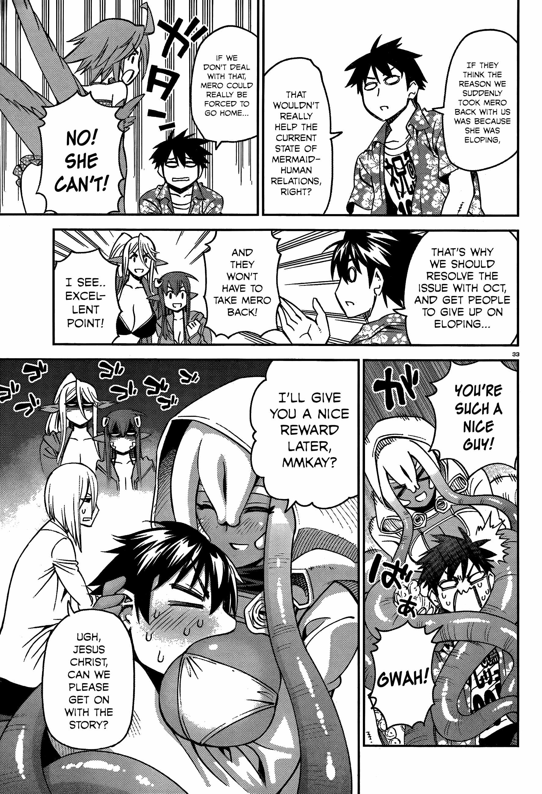 Monster Musume no Iru Nichijou Chapter 36 - Page 33