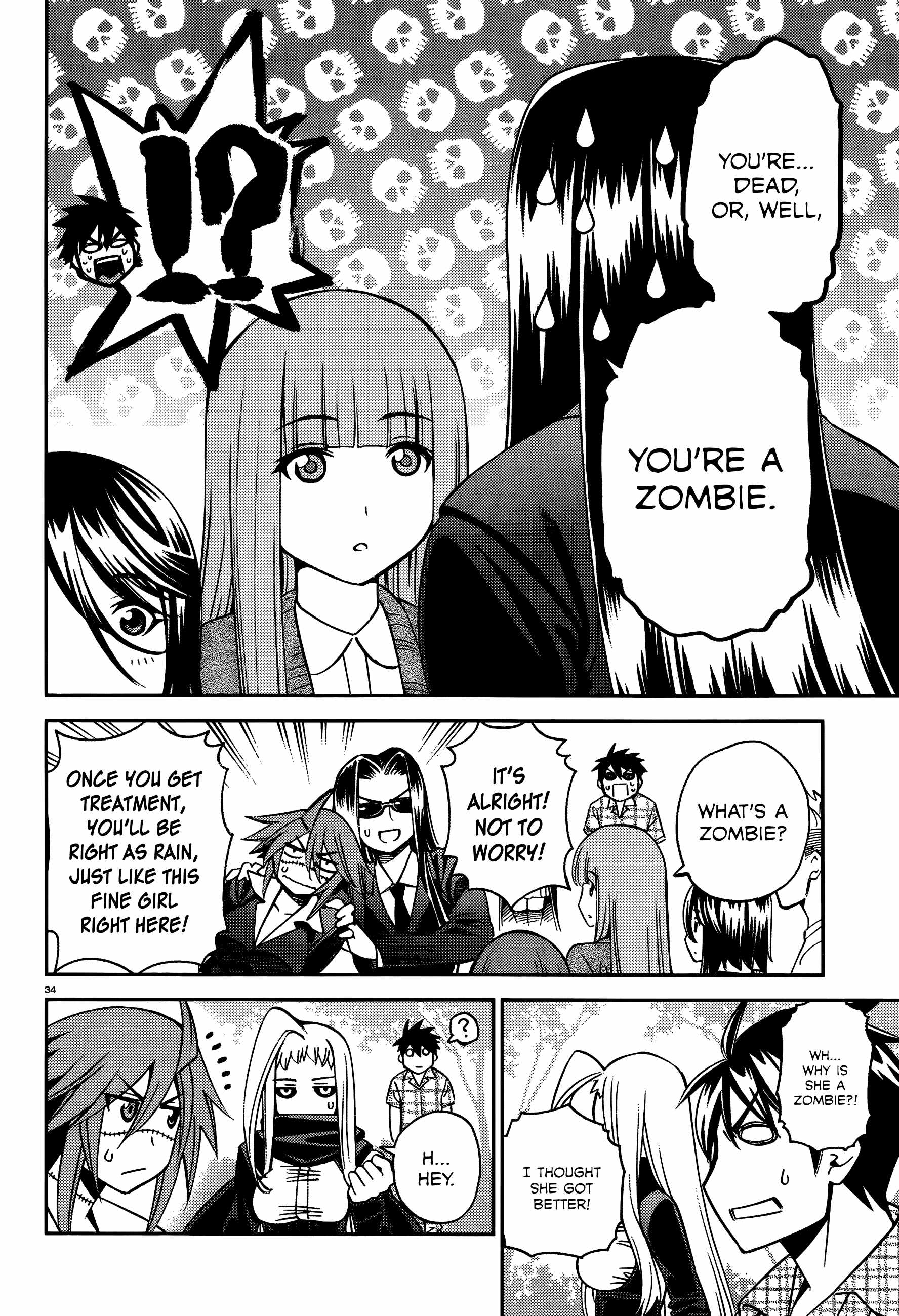Monster Musume no Iru Nichijou Chapter 38 - Page 34