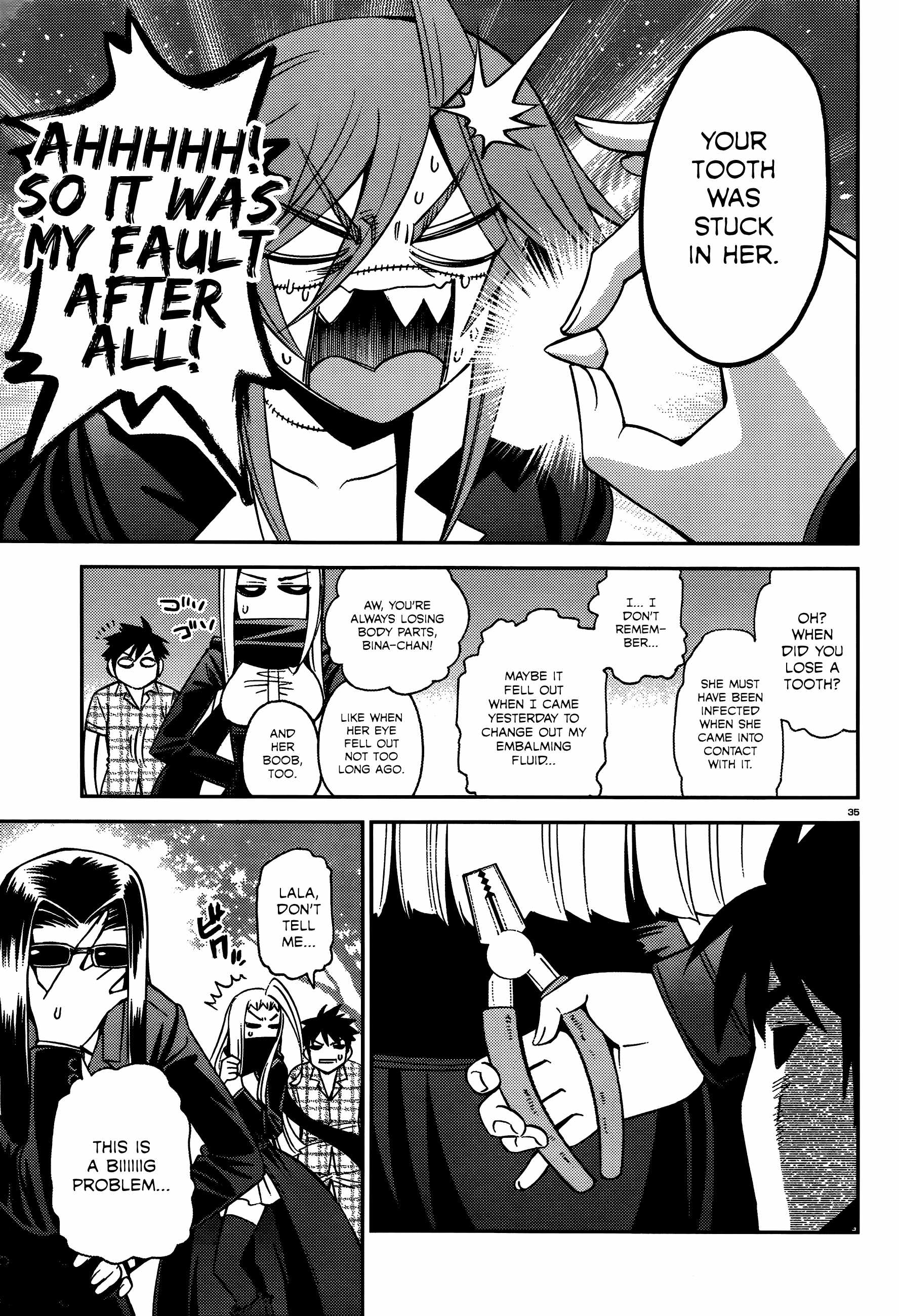 Monster Musume no Iru Nichijou Chapter 38 - Page 35