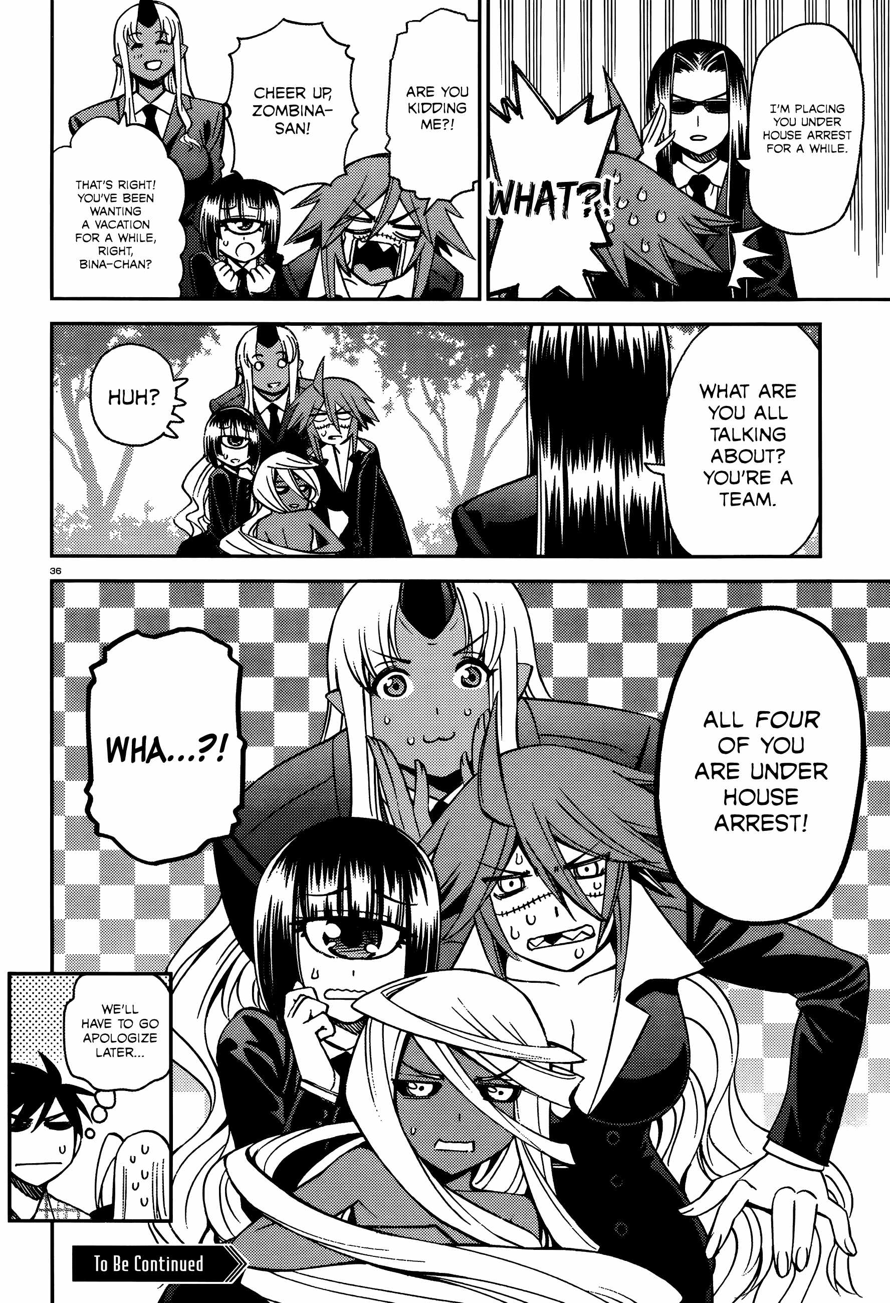 Monster Musume no Iru Nichijou Chapter 38 - Page 36