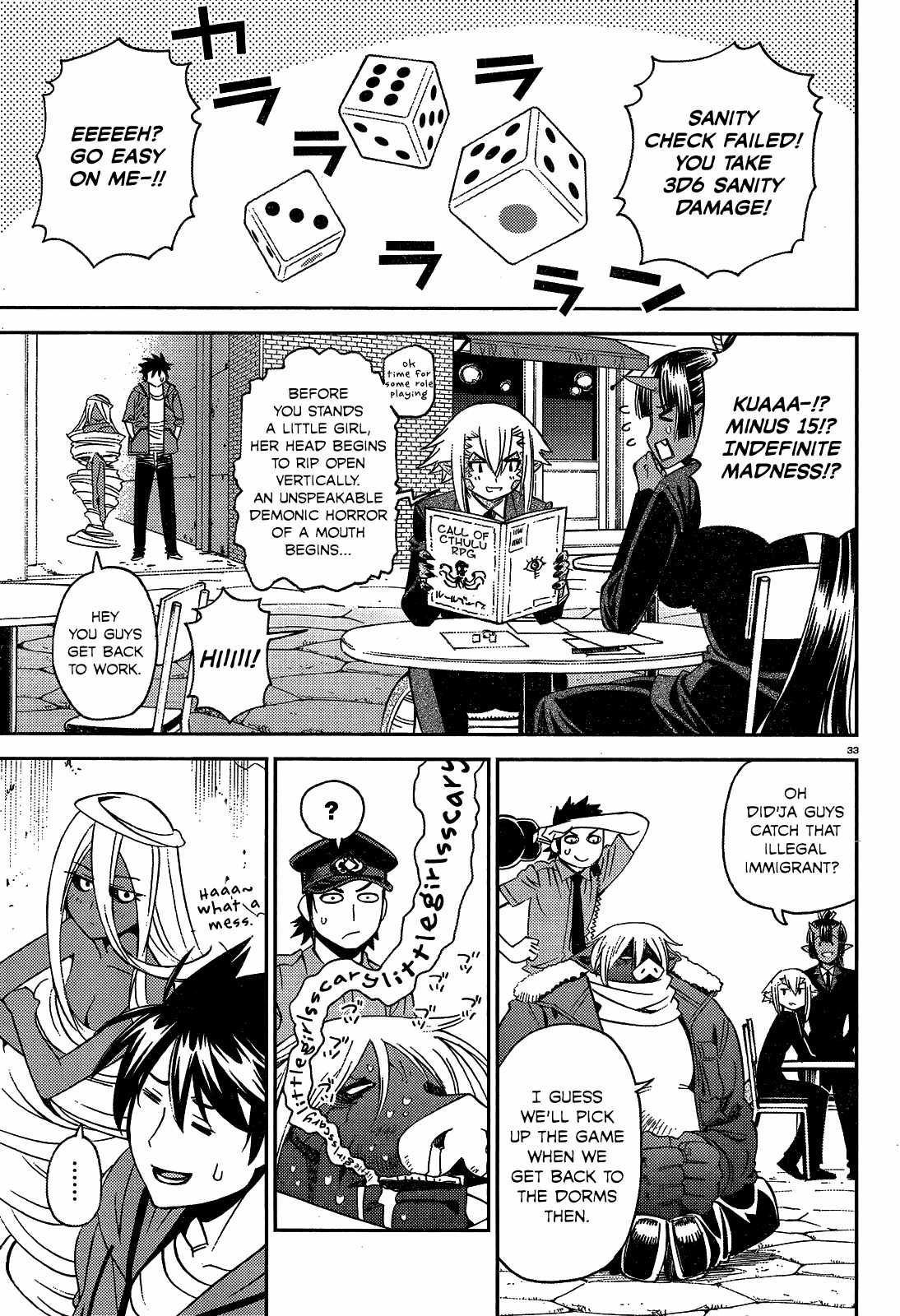 Monster Musume no Iru Nichijou Chapter 40 - Page 33