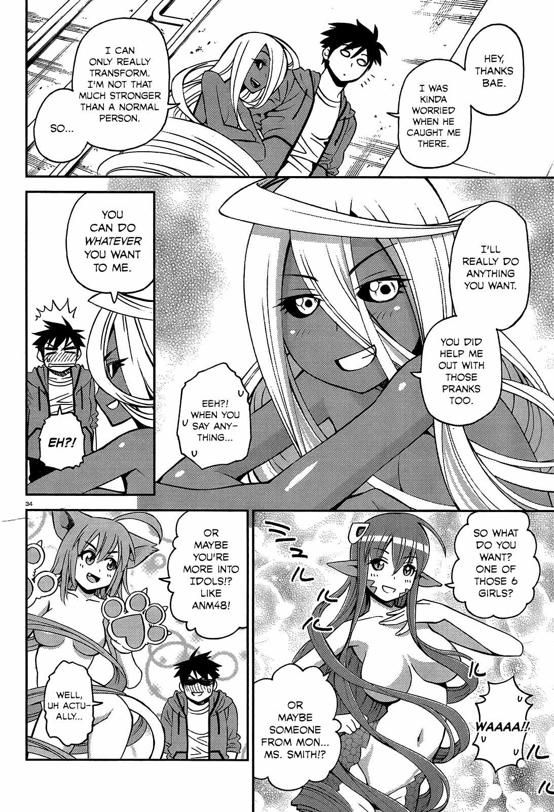 Monster Musume no Iru Nichijou Chapter 40 - Page 34