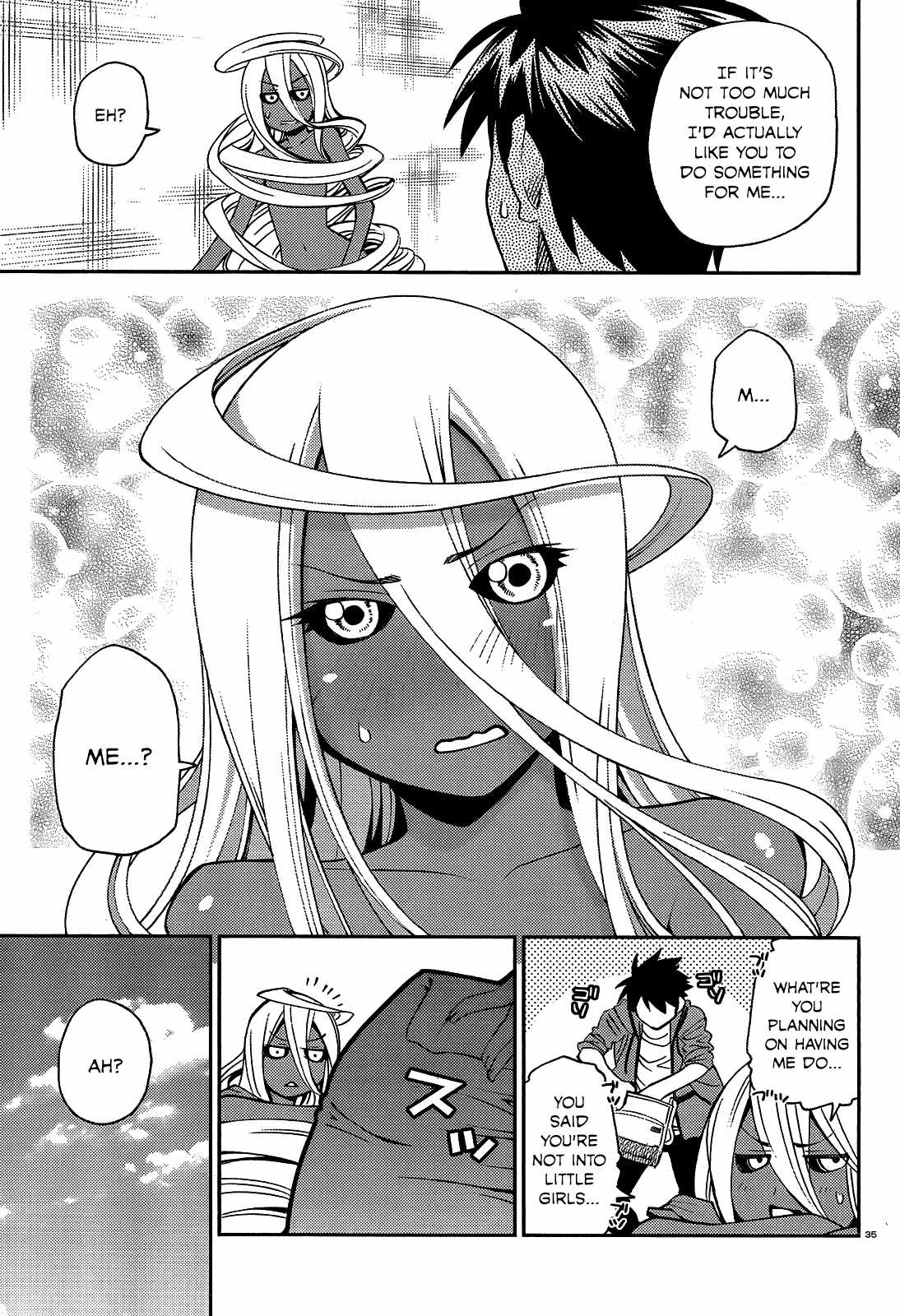 Monster Musume no Iru Nichijou Chapter 40 - Page 35