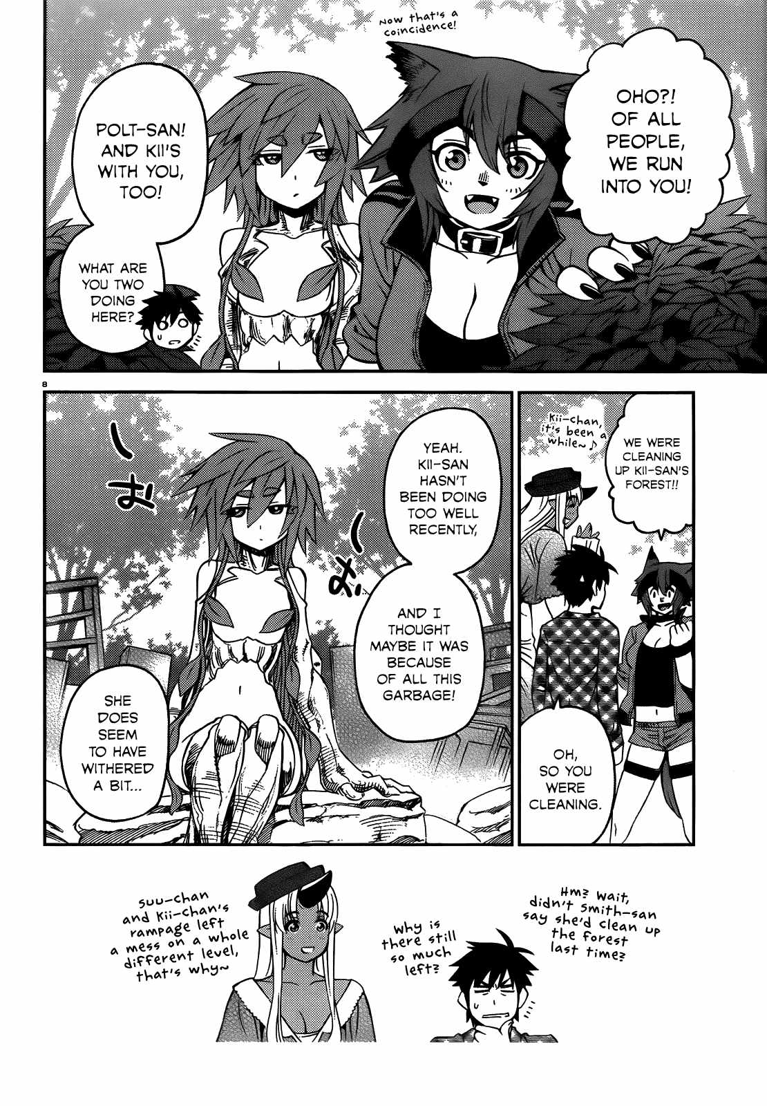 Monster Musume no Iru Nichijou Chapter 41 - Page 8