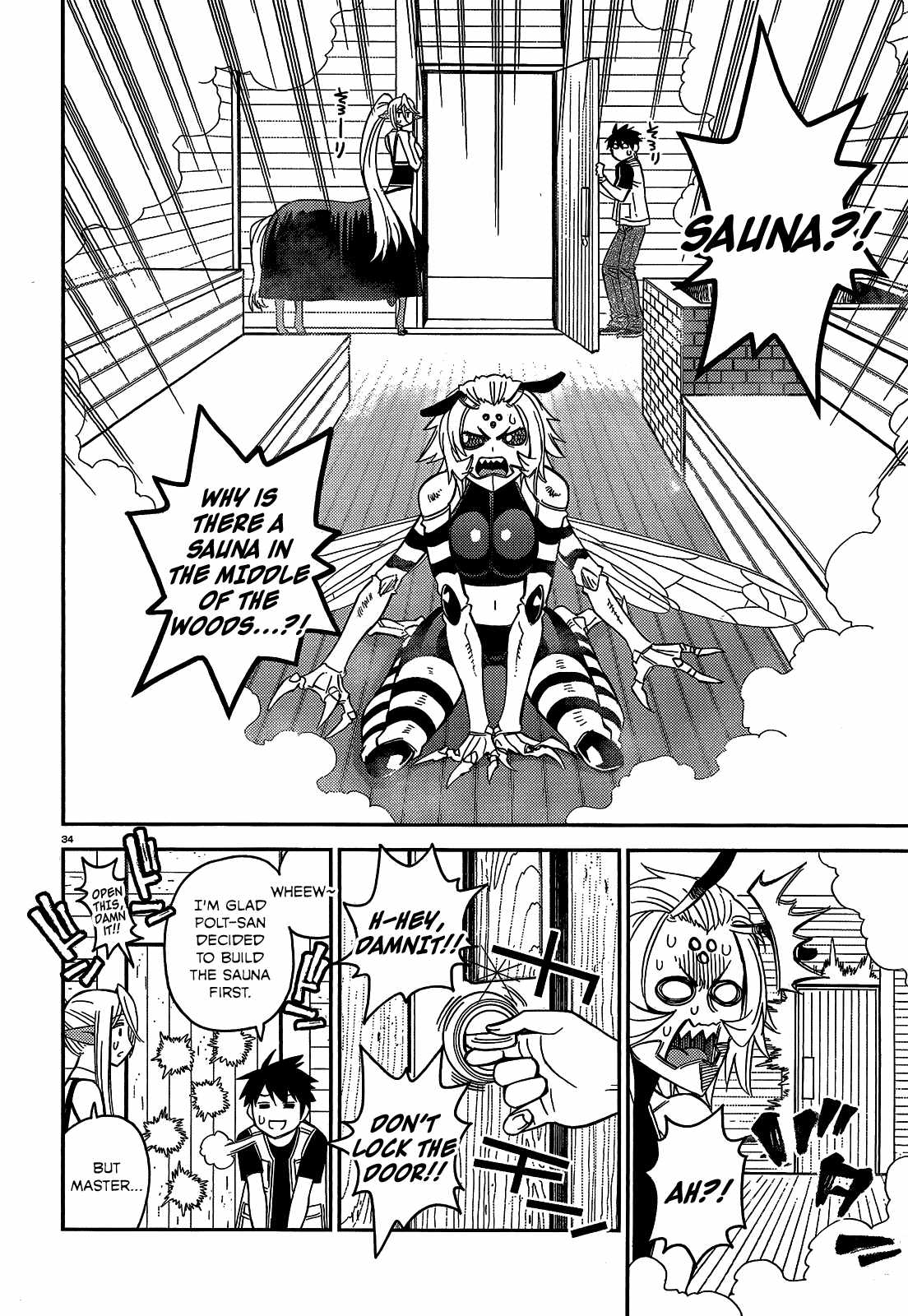 Monster Musume no Iru Nichijou Chapter 44 - Page 34
