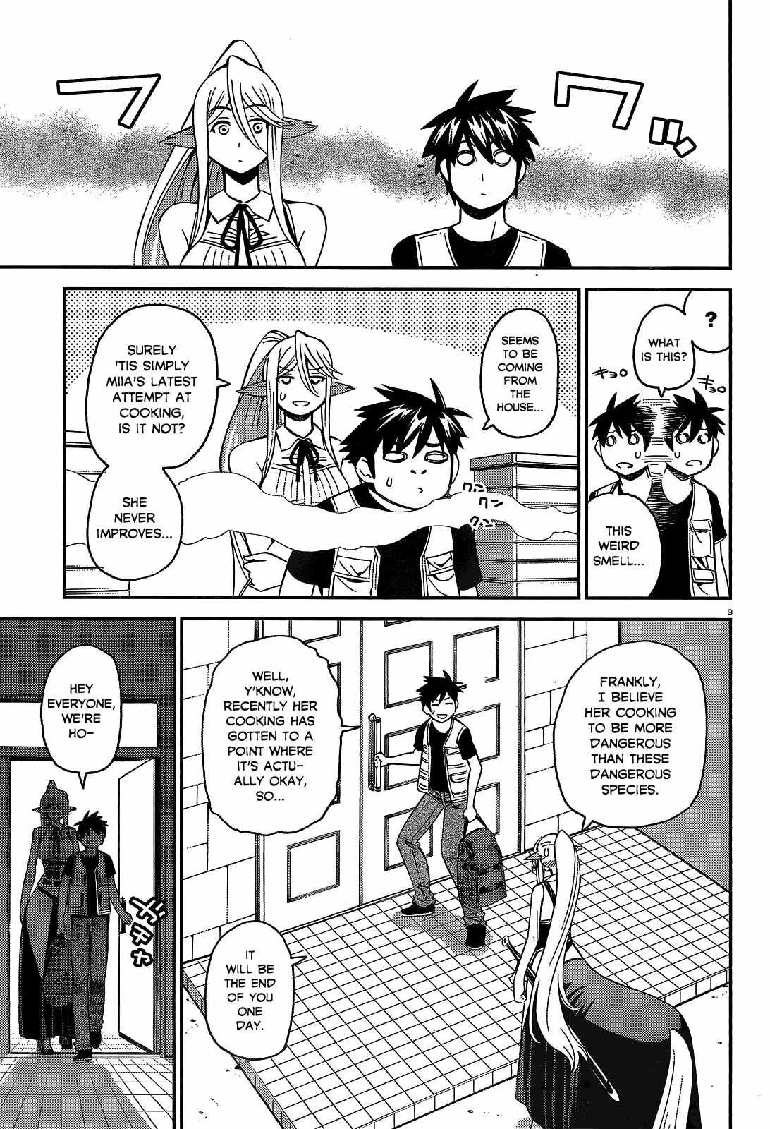 Monster Musume no Iru Nichijou Chapter 45 - Page 9
