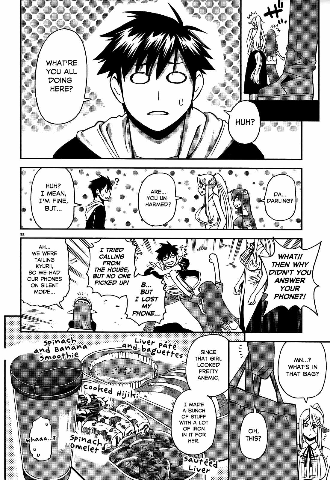 Monster Musume no Iru Nichijou Chapter 51 - Page 32