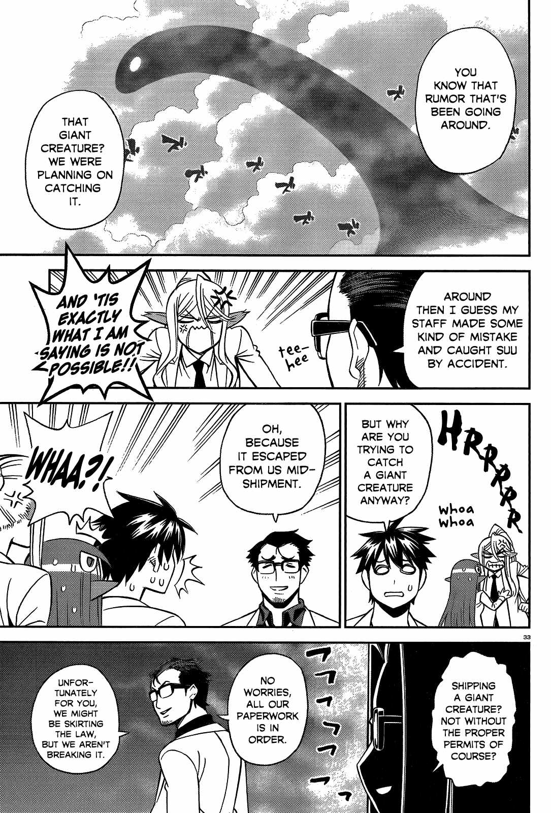 Monster Musume no Iru Nichijou Chapter 53 - Page 33
