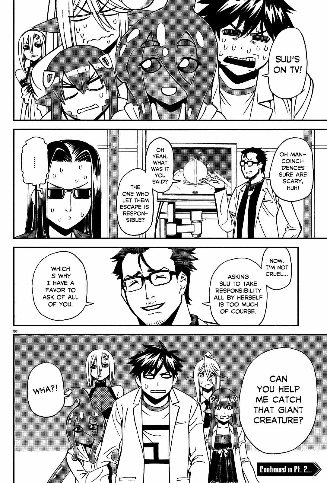 Monster Musume no Iru Nichijou Chapter 53 - Page 36