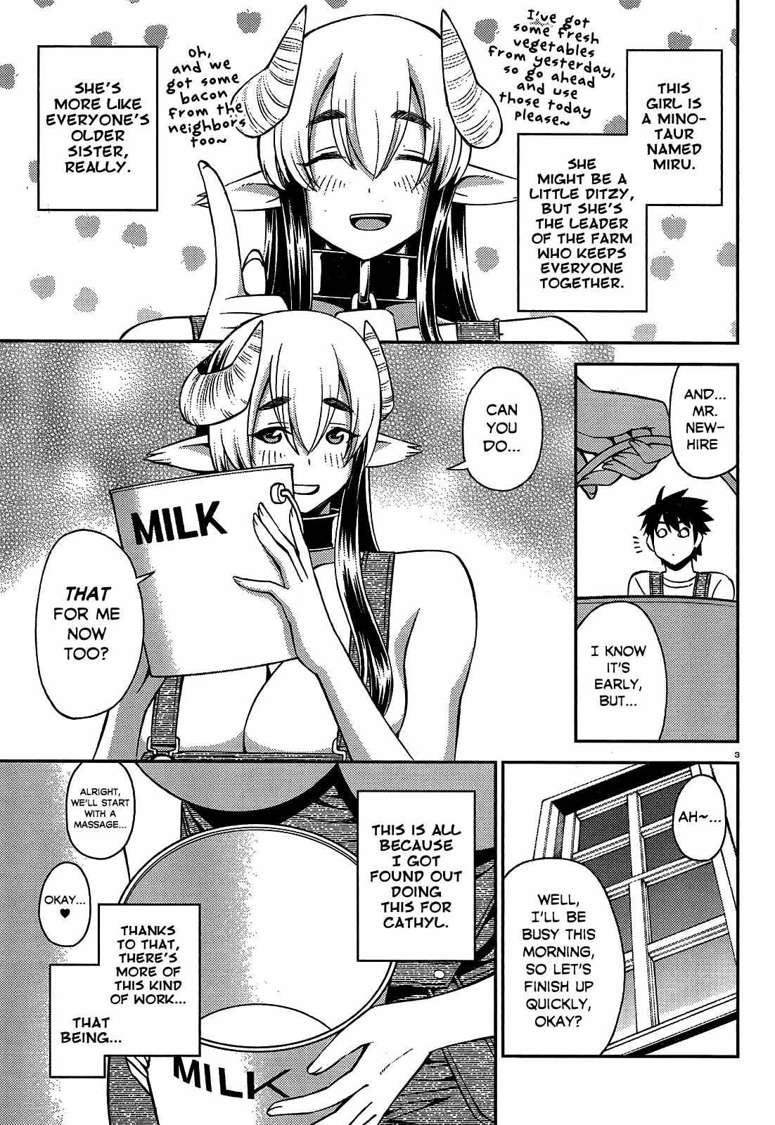 Monster Musume no Iru Nichijou Chapter 57 - Page 3