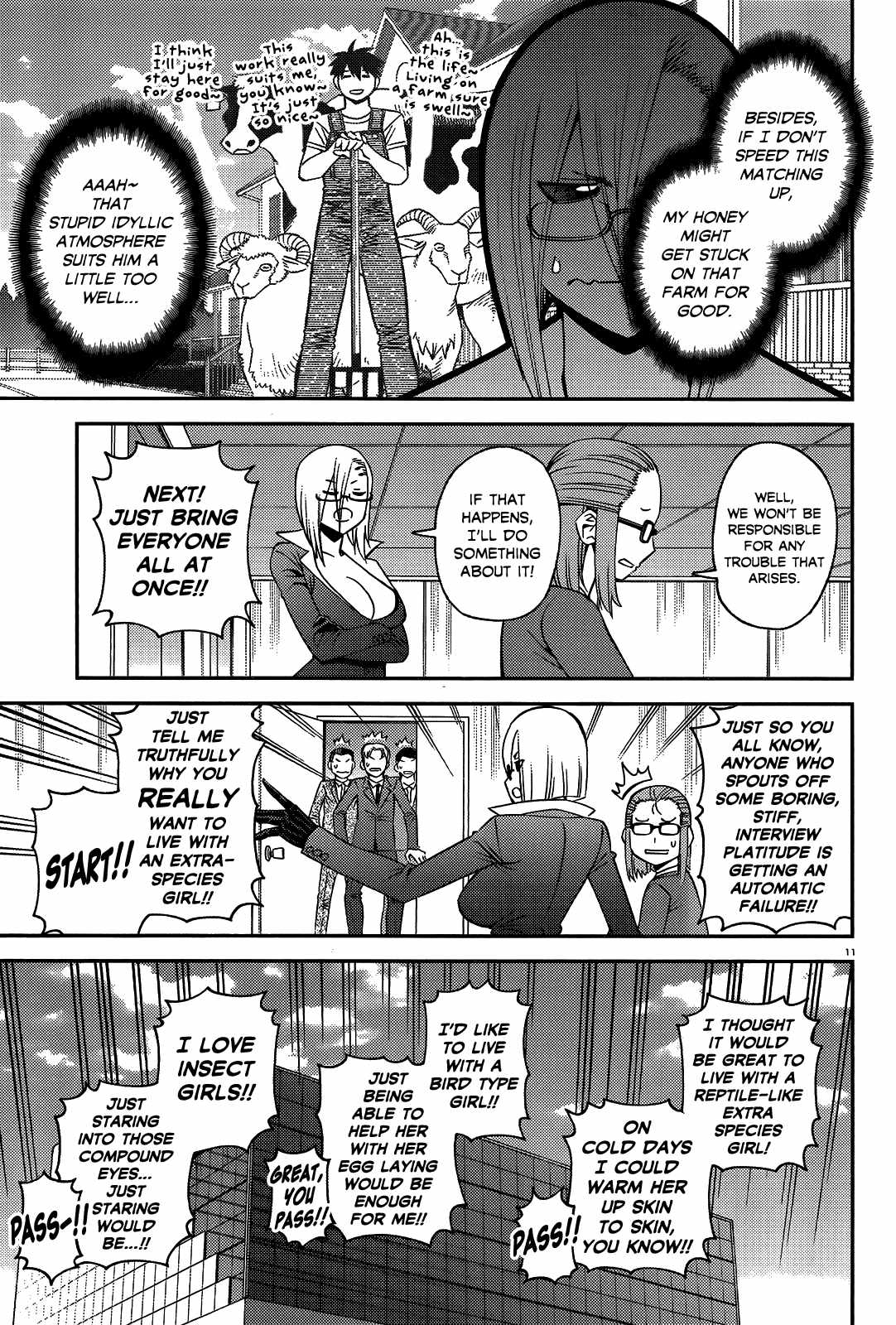 Monster Musume no Iru Nichijou Chapter 58 - Page 11