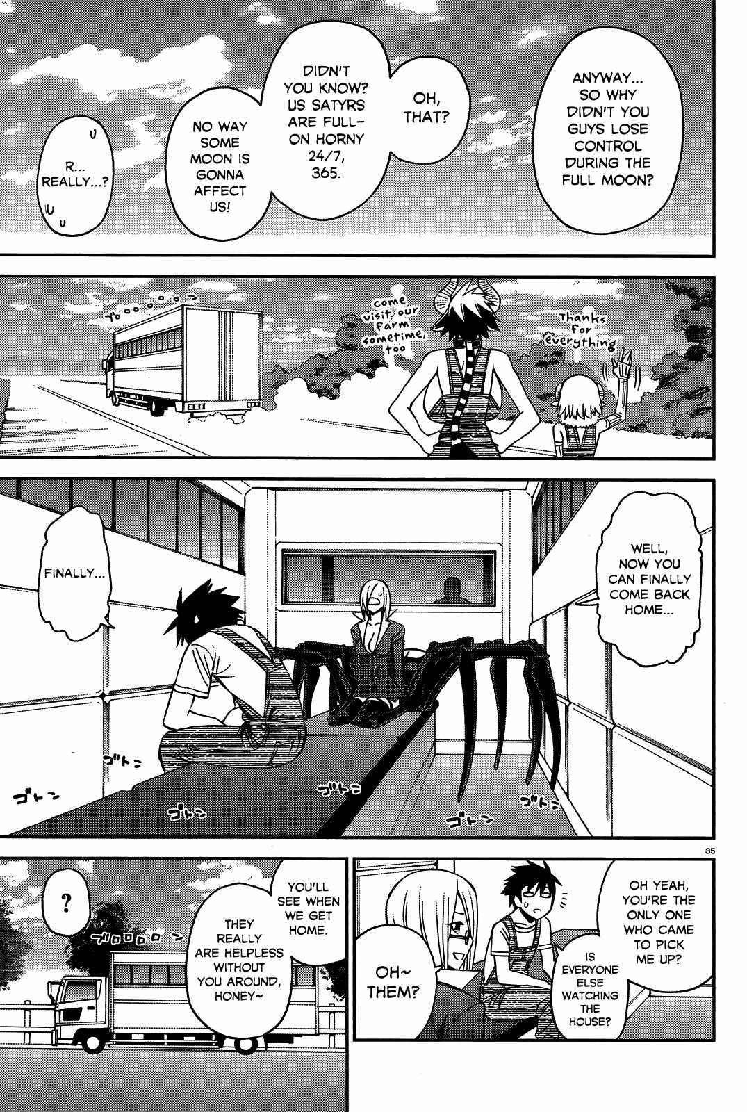 Monster Musume no Iru Nichijou Chapter 59 - Page 35
