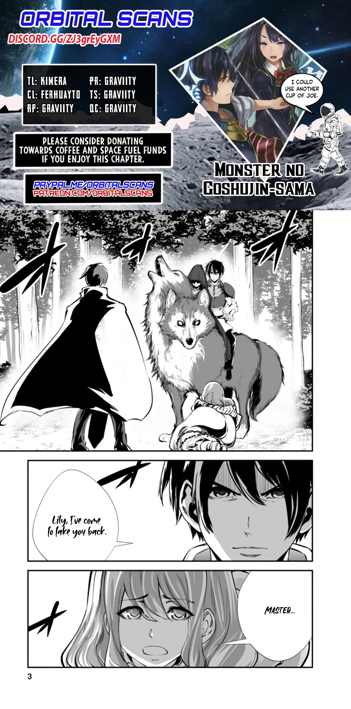 Monster no Goshujin-sama Chapter 46.1 - Page 1