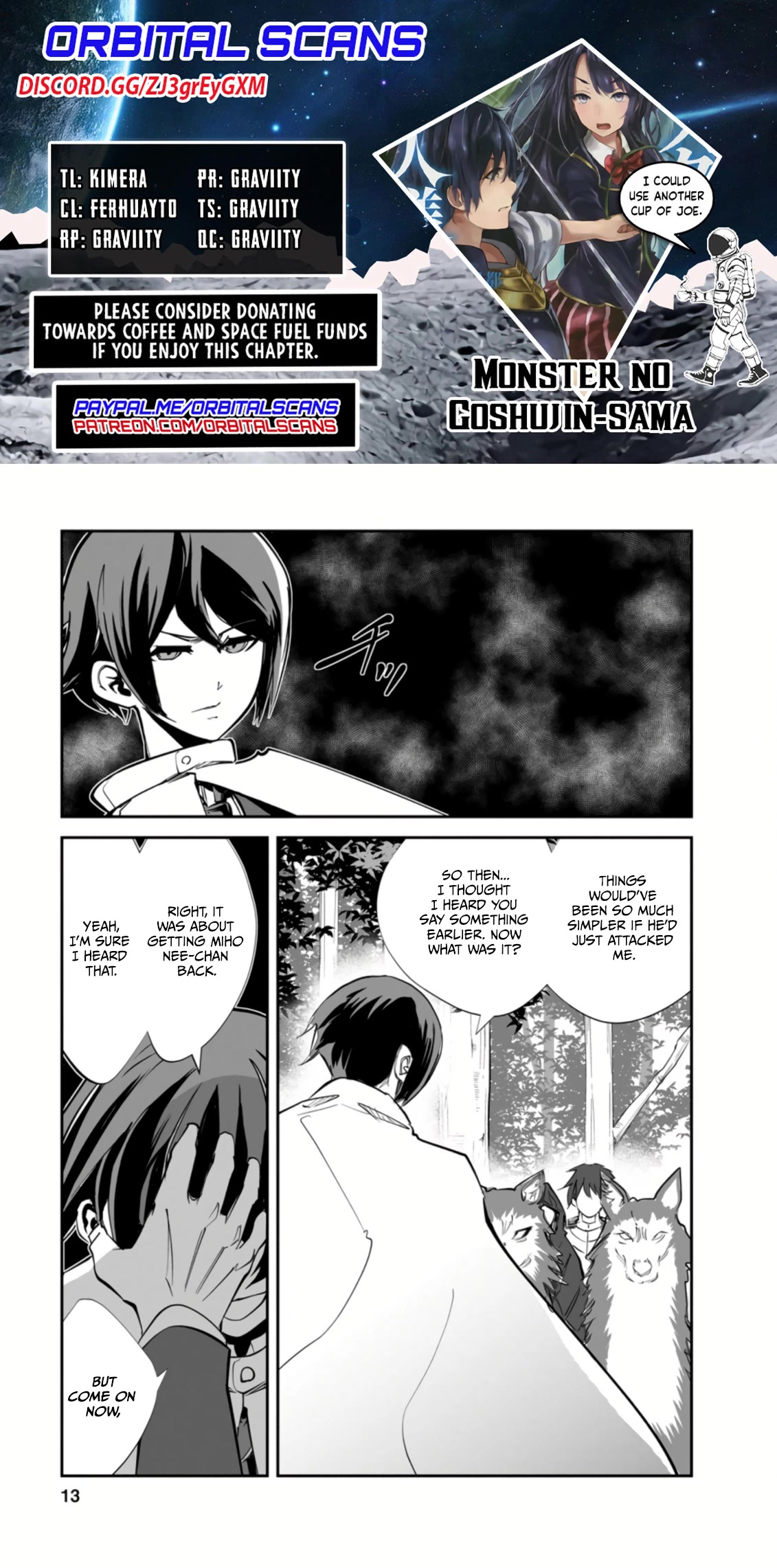 Monster no Goshujin-sama Chapter 46.2 - Page 1