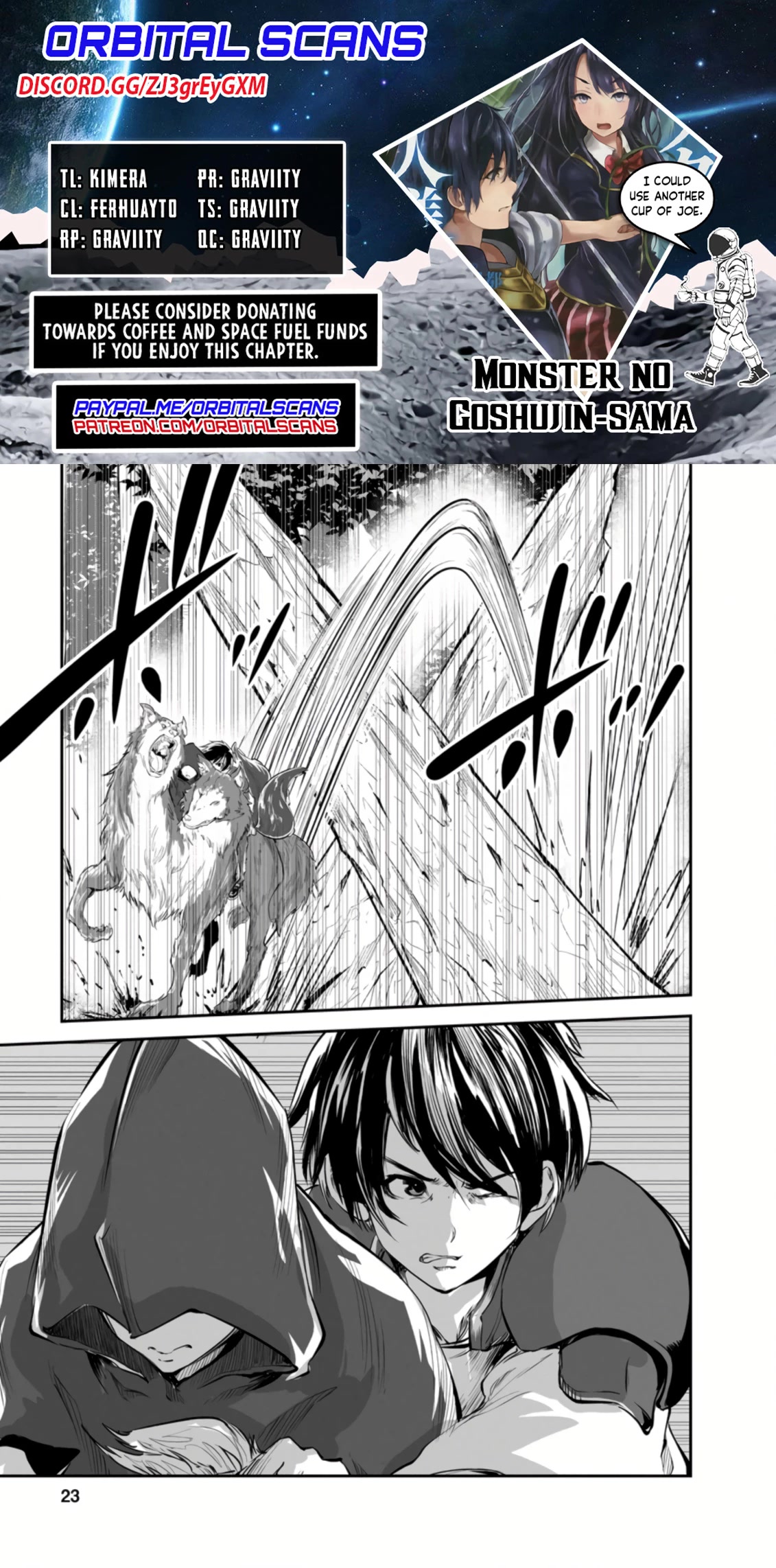 Monster no Goshujin-sama Chapter 46.3 - Page 1