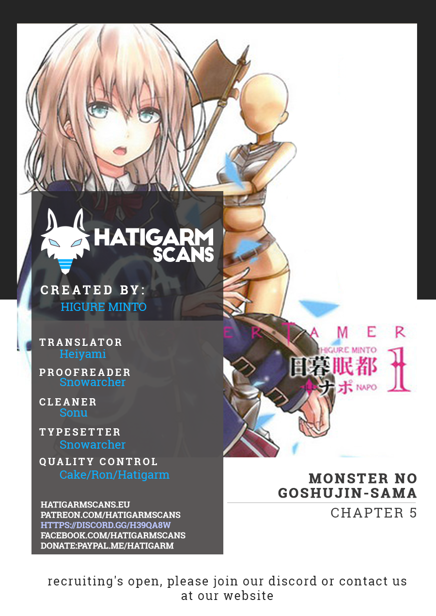 Monster no Goshujin-sama Chapter 5 - Page 1