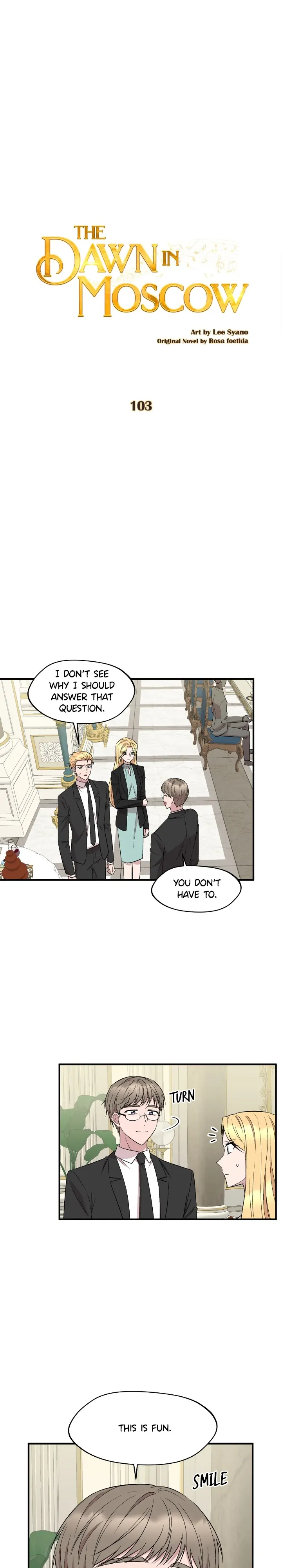 Moscow’s Dawn Chapter 103 - Page 1