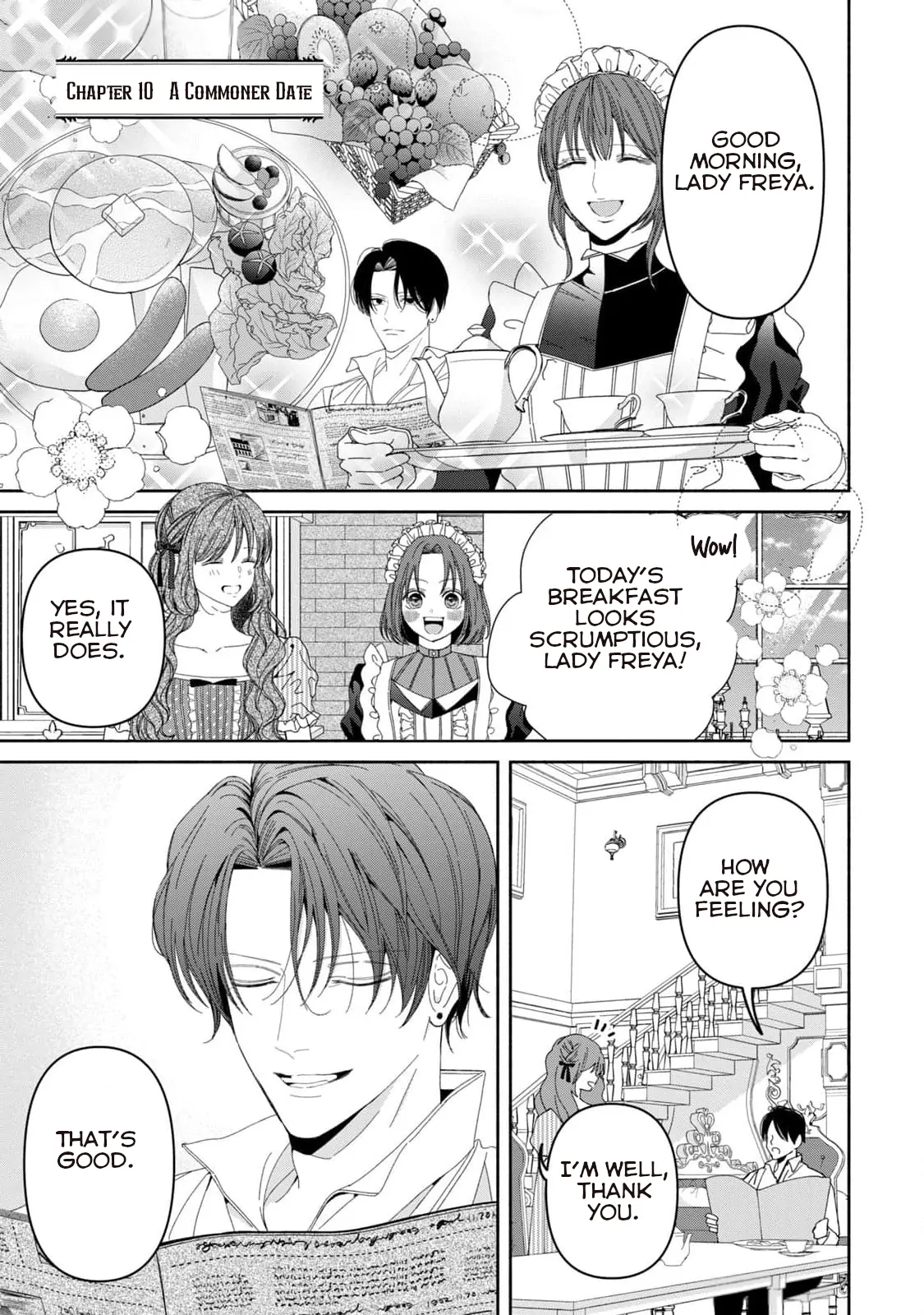 Moto Konyakusha kara Nigeru tame Kyūketsu Hakushaku ni Koibito no Furi wo Onegai Shitara, Naze ka Dekiai Mōdo ni Narimashita Chapter 10 - Page 1