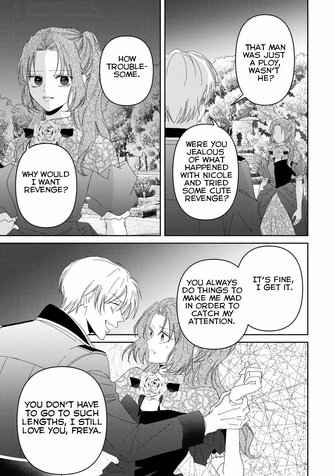 Moto Konyakusha kara Nigeru tame Kyūketsu Hakushaku ni Koibito no Furi wo Onegai Shitara, Naze ka Dekiai Mōdo ni Narimashita Chapter 11 - Page 33