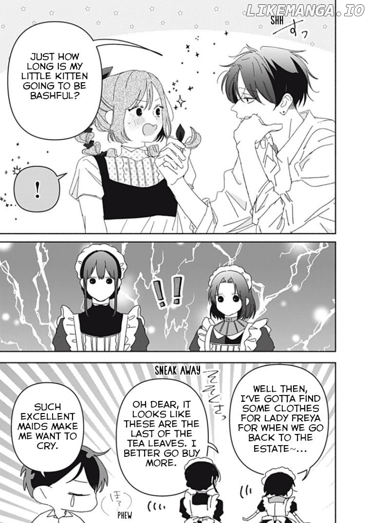 Moto Konyakusha kara Nigeru tame Kyūketsu Hakushaku ni Koibito no Furi wo Onegai Shitara, Naze ka Dekiai Mōdo ni Narimashita Chapter 14 - Page 17