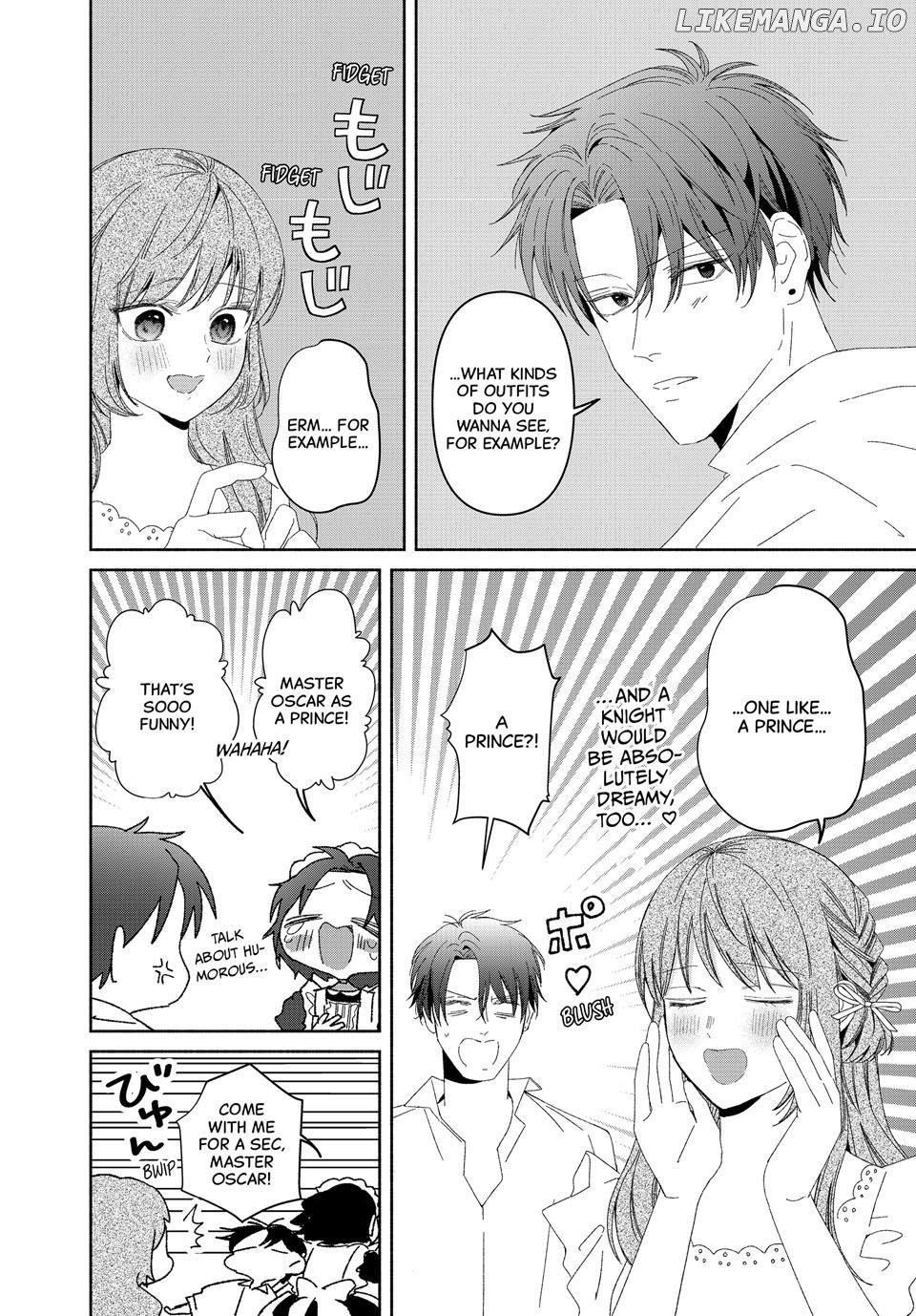Moto Konyakusha kara Nigeru tame Kyūketsu Hakushaku ni Koibito no Furi wo Onegai Shitara, Naze ka Dekiai Mōdo ni Narimashita Chapter 17.1 - Page 16