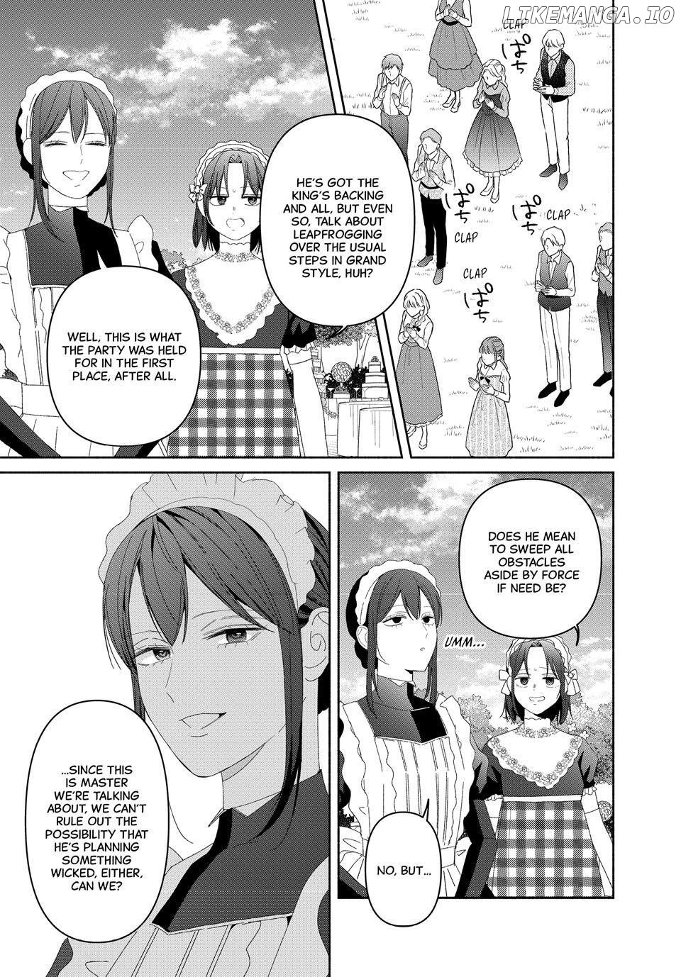 Moto Konyakusha kara Nigeru tame Kyūketsu Hakushaku ni Koibito no Furi wo Onegai Shitara, Naze ka Dekiai Mōdo ni Narimashita Chapter 17.1 - Page 3