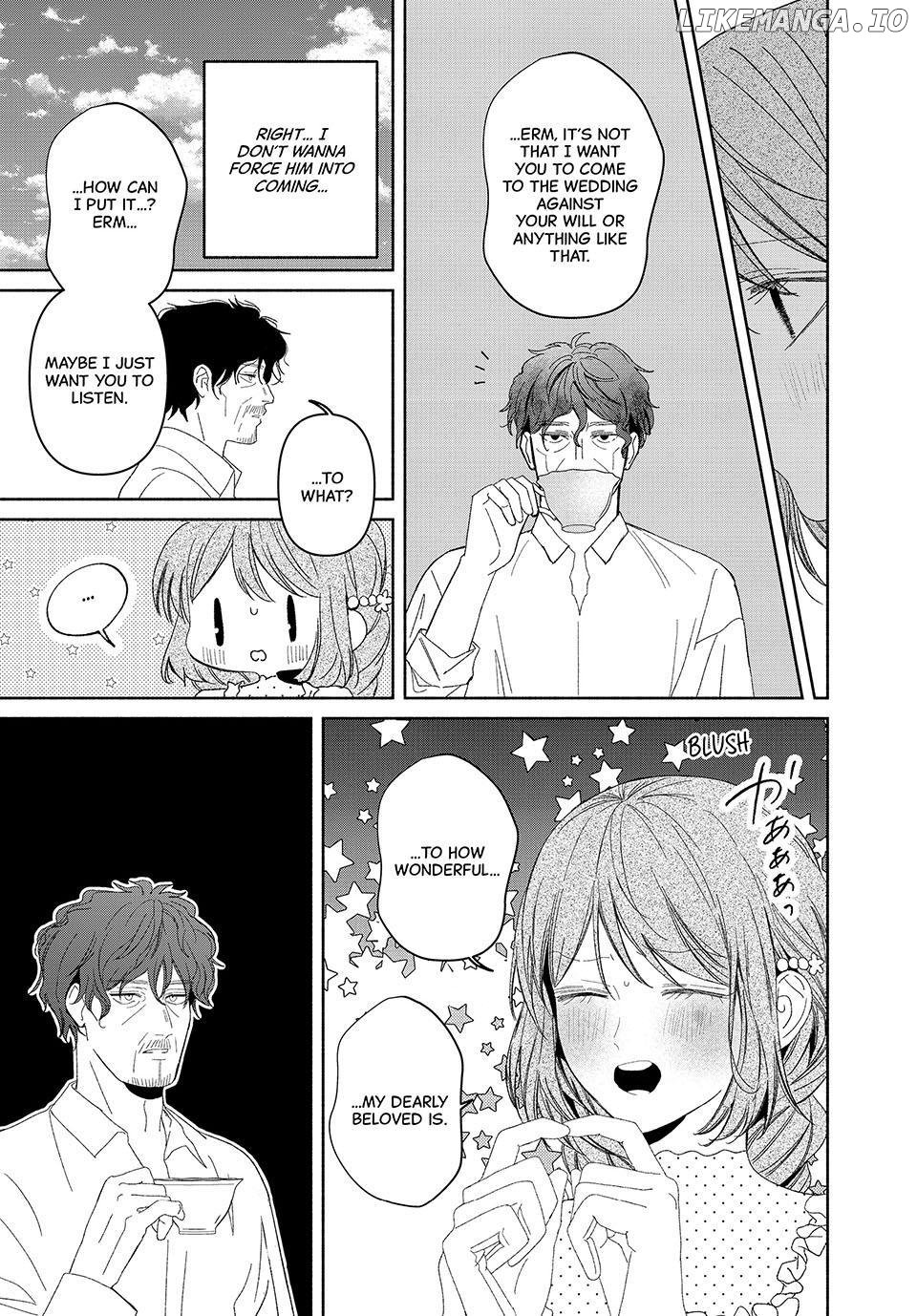Moto Konyakusha kara Nigeru tame Kyūketsu Hakushaku ni Koibito no Furi wo Onegai Shitara, Naze ka Dekiai Mōdo ni Narimashita Chapter 19.1 - Page 13