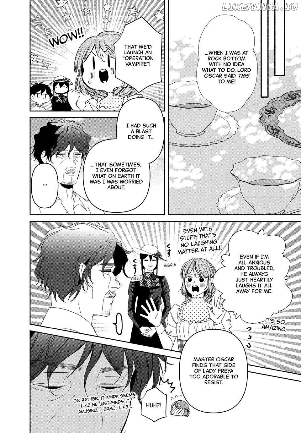 Moto Konyakusha kara Nigeru tame Kyūketsu Hakushaku ni Koibito no Furi wo Onegai Shitara, Naze ka Dekiai Mōdo ni Narimashita Chapter 19.1 - Page 14