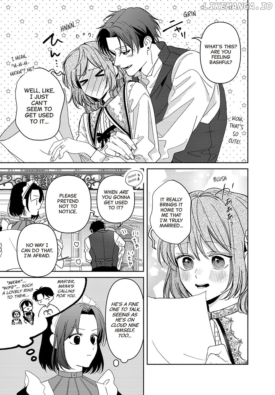 Moto Konyakusha kara Nigeru tame Kyūketsu Hakushaku ni Koibito no Furi wo Onegai Shitara, Naze ka Dekiai Mōdo ni Narimashita Chapter 21.5 - Page 11