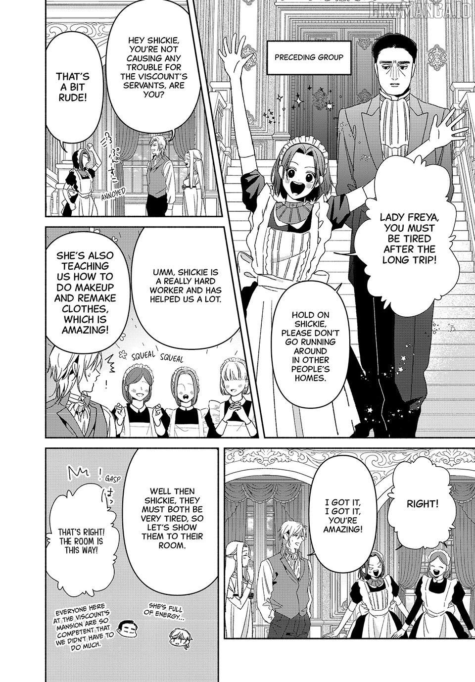 Moto Konyakusha kara Nigeru tame Kyūketsu Hakushaku ni Koibito no Furi wo Onegai Shitara, Naze ka Dekiai Mōdo ni Narimashita Chapter 22 - Page 14