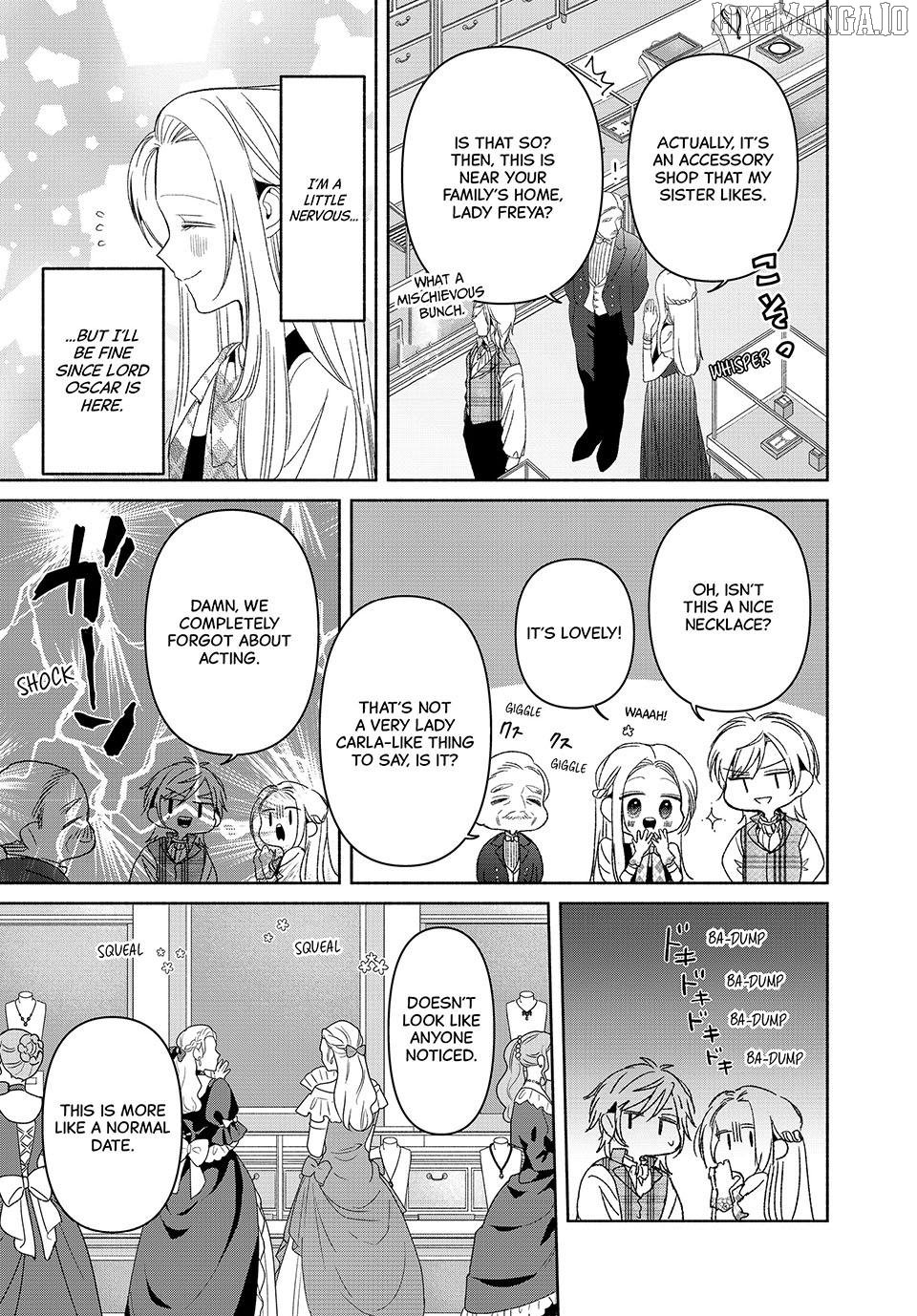 Moto Konyakusha kara Nigeru tame Kyūketsu Hakushaku ni Koibito no Furi wo Onegai Shitara, Naze ka Dekiai Mōdo ni Narimashita Chapter 22 - Page 25