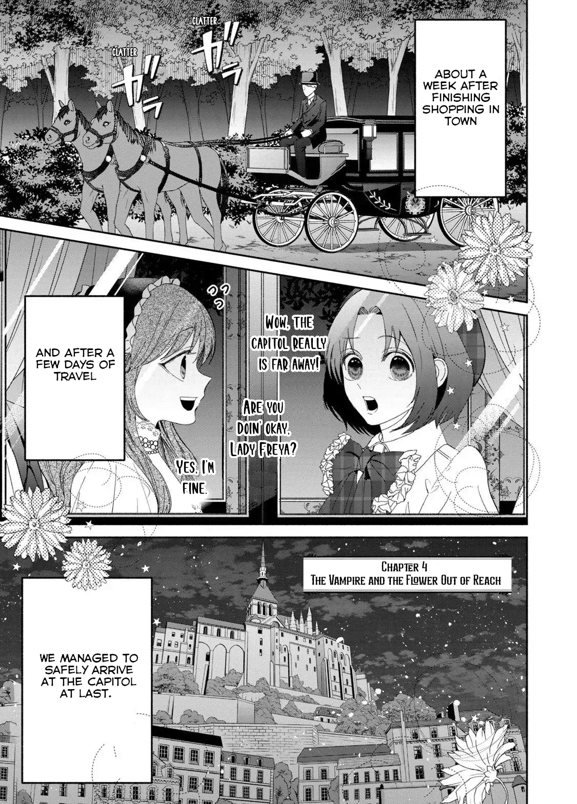 Moto Konyakusha kara Nigeru tame Kyūketsu Hakushaku ni Koibito no Furi wo Onegai Shitara, Naze ka Dekiai Mōdo ni Narimashita Chapter 4 - Page 1