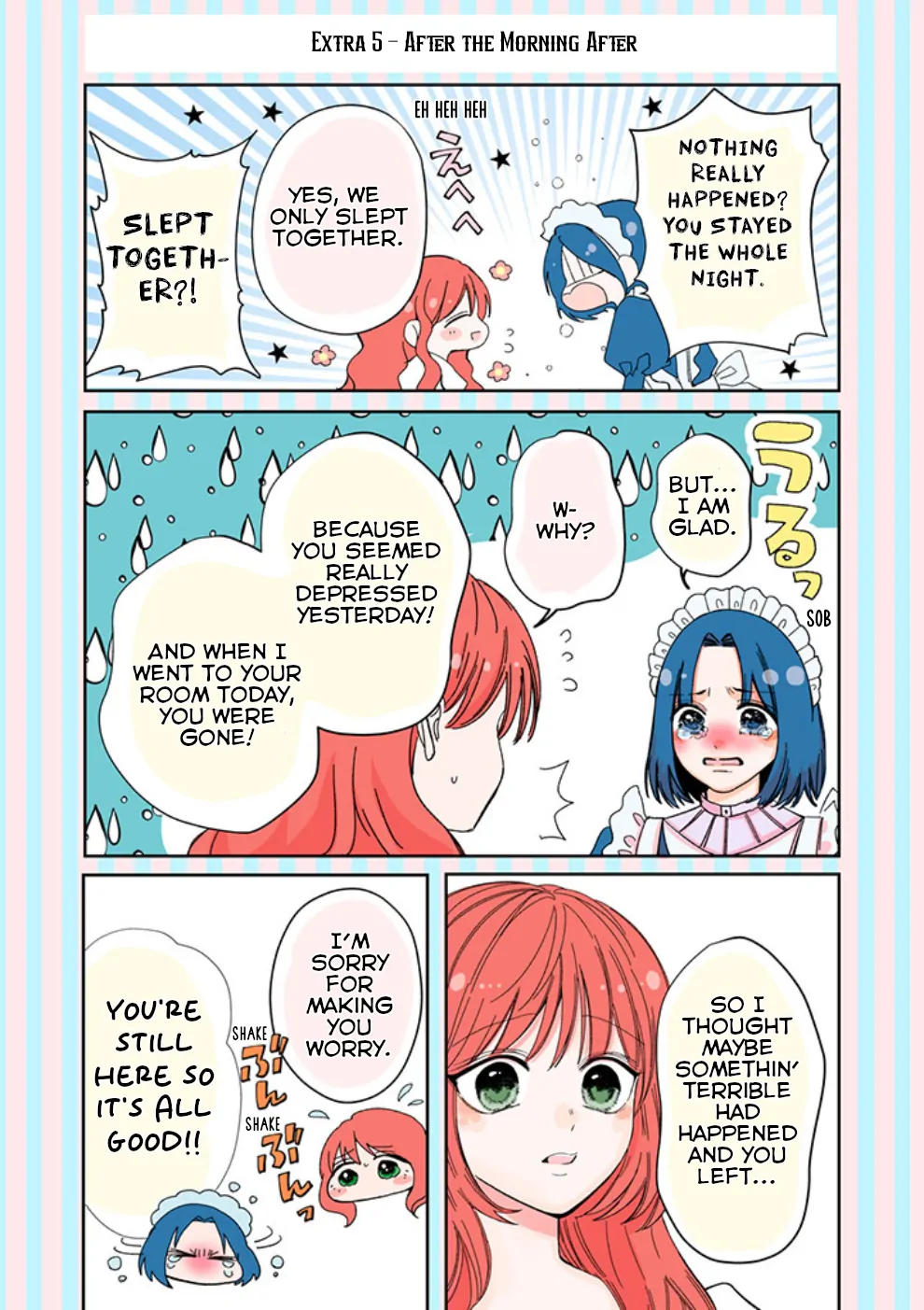 Moto Konyakusha kara Nigeru tame Kyūketsu Hakushaku ni Koibito no Furi wo Onegai Shitara, Naze ka Dekiai Mōdo ni Narimashita Chapter 7.5 - Page 1