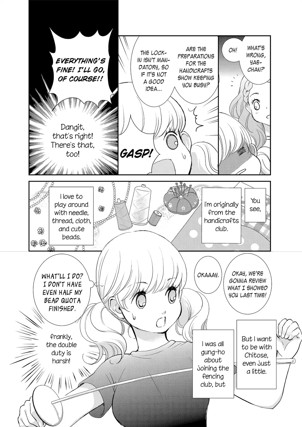 Motto Hanjuku Joshi Chapter 2 - Page 6