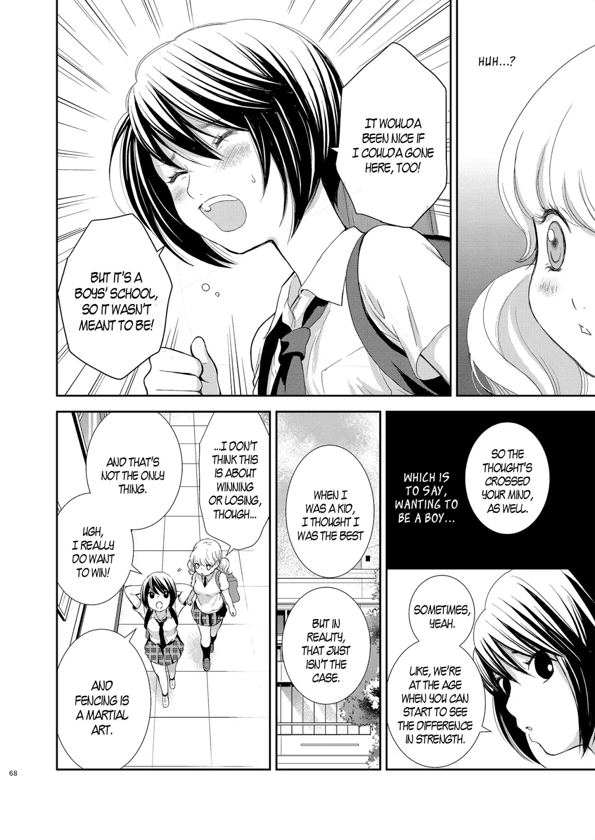Motto Hanjuku Joshi Chapter 3 - Page 9