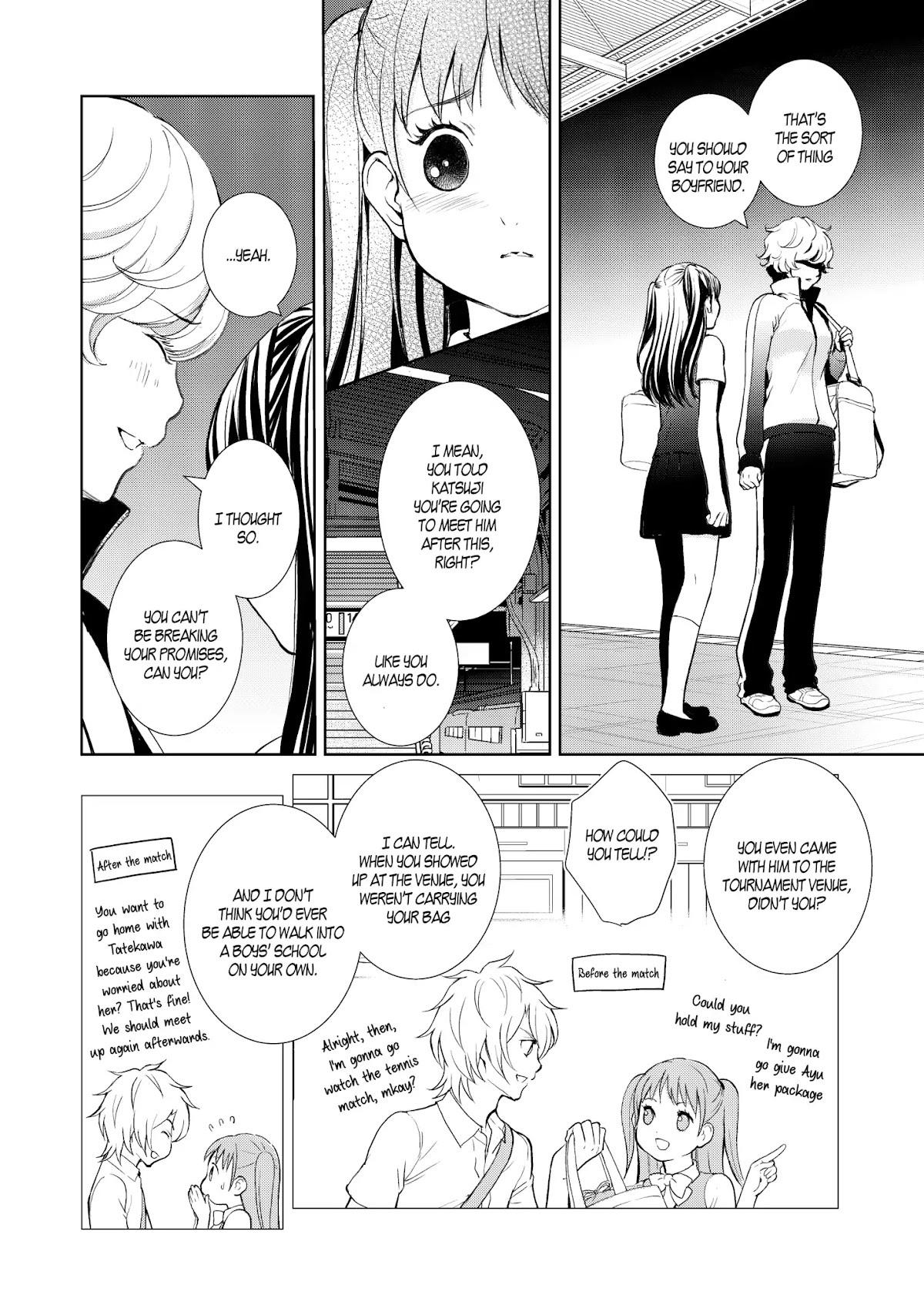 Motto Hanjuku Joshi Chapter 6 - Page 3