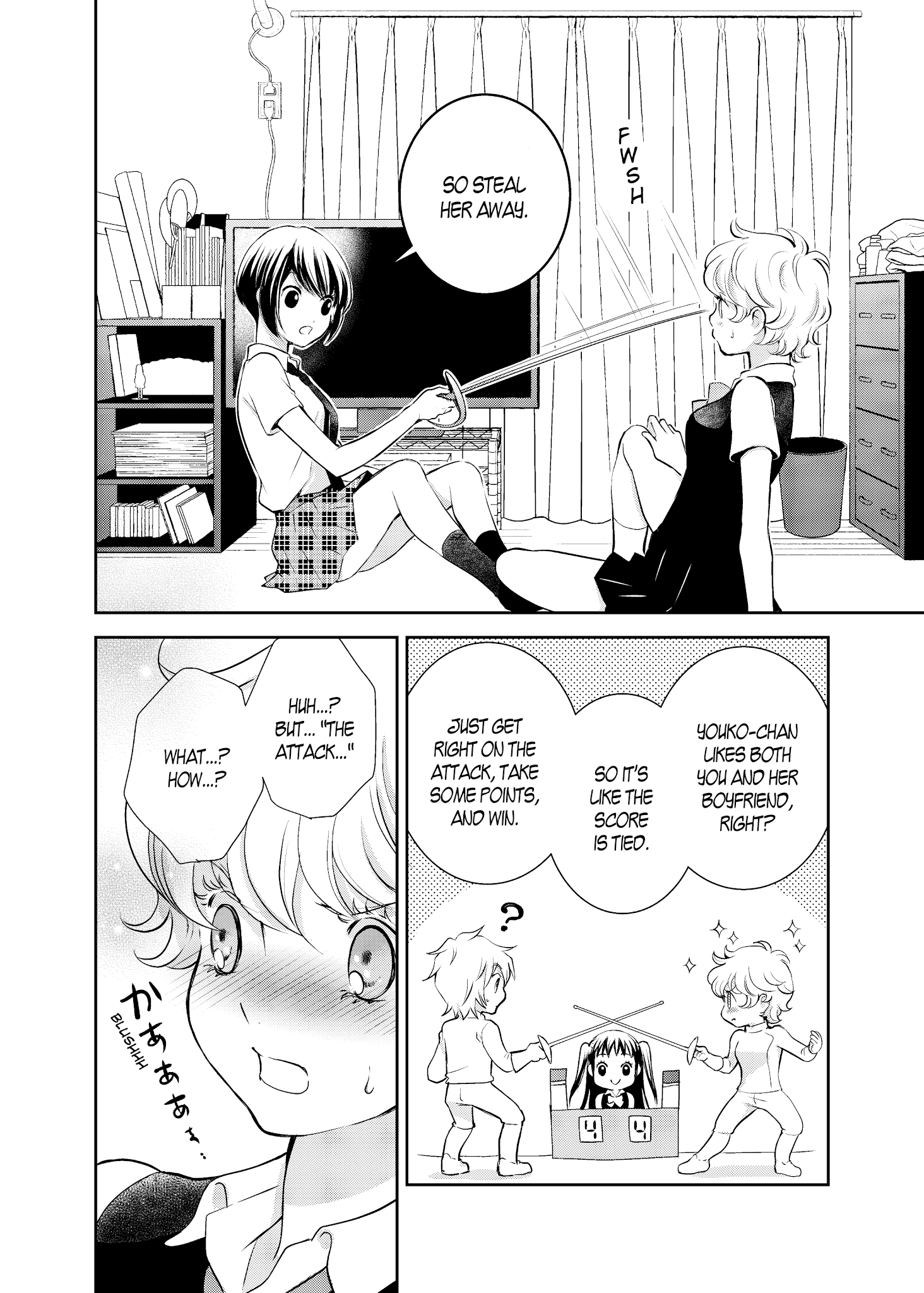 Motto Hanjuku Joshi Chapter 8 - Page 10