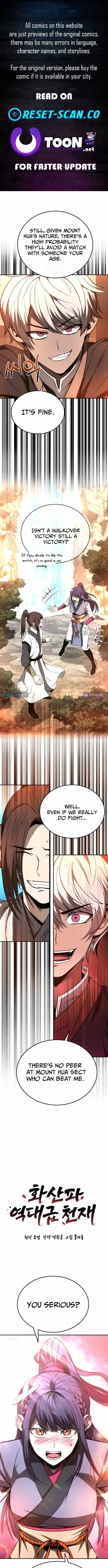 Mount Hua Sect’s Greatest Genius Chapter 25 - Page 1