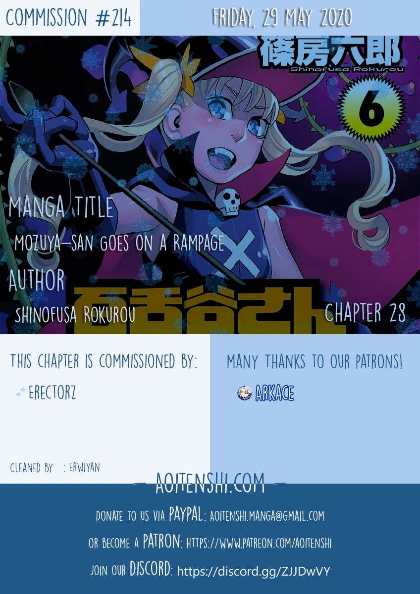 Mozuya-san Gyakujousuru Chapter 28 - Page 2