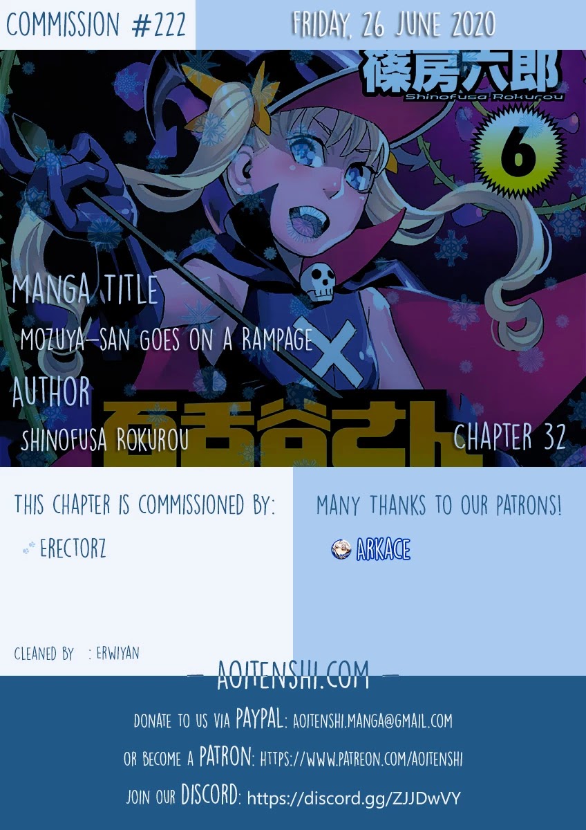 Mozuya-san Gyakujousuru Chapter 32 - Page 1