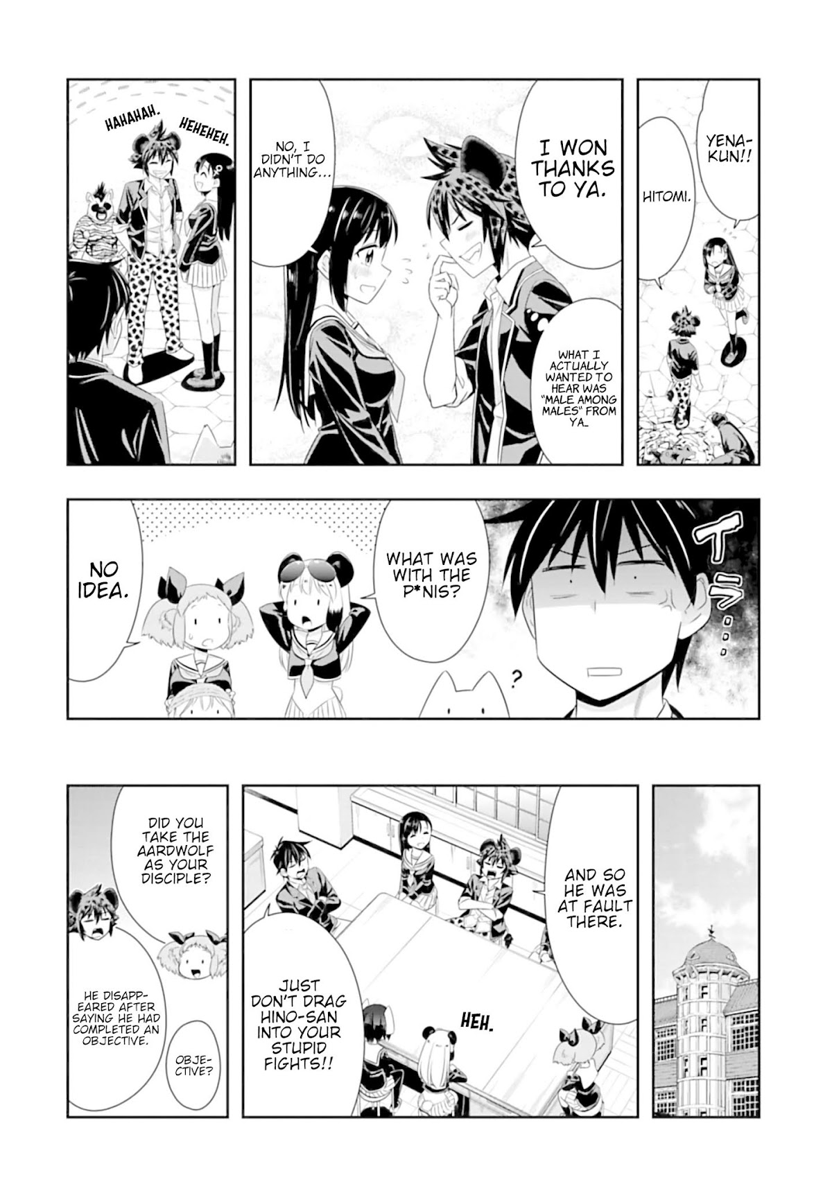 Murenase! Shiiton Gakuen Chapter 100 - Page 10