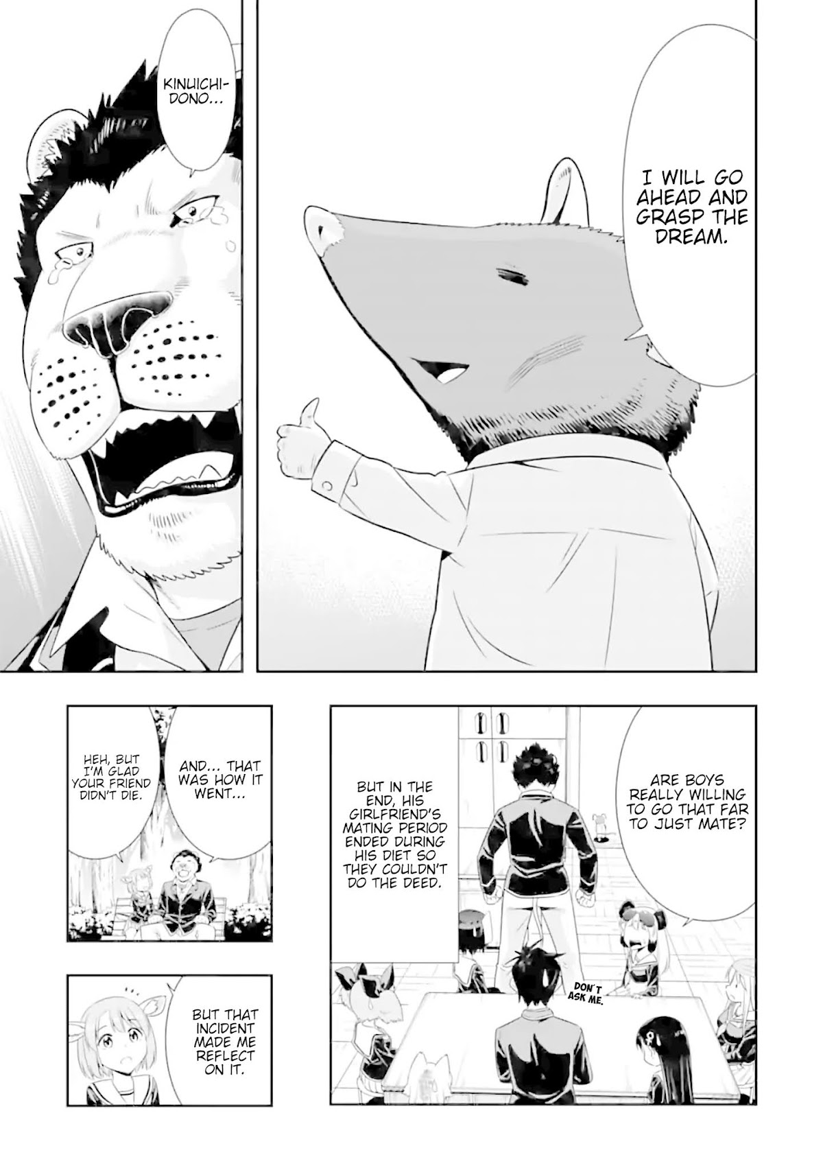 Murenase! Shiiton Gakuen Chapter 102 - Page 9