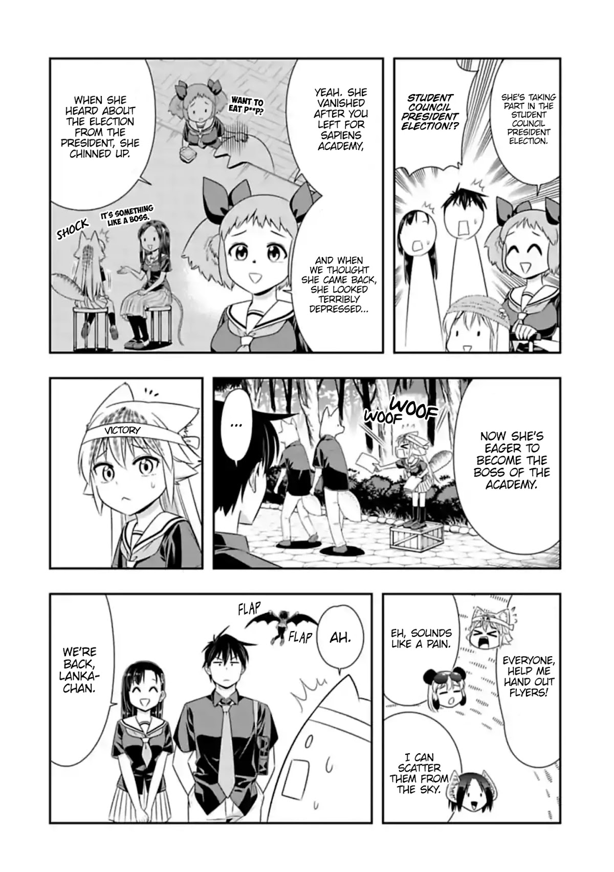 Murenase! Shiiton Gakuen Chapter 120 - Page 4