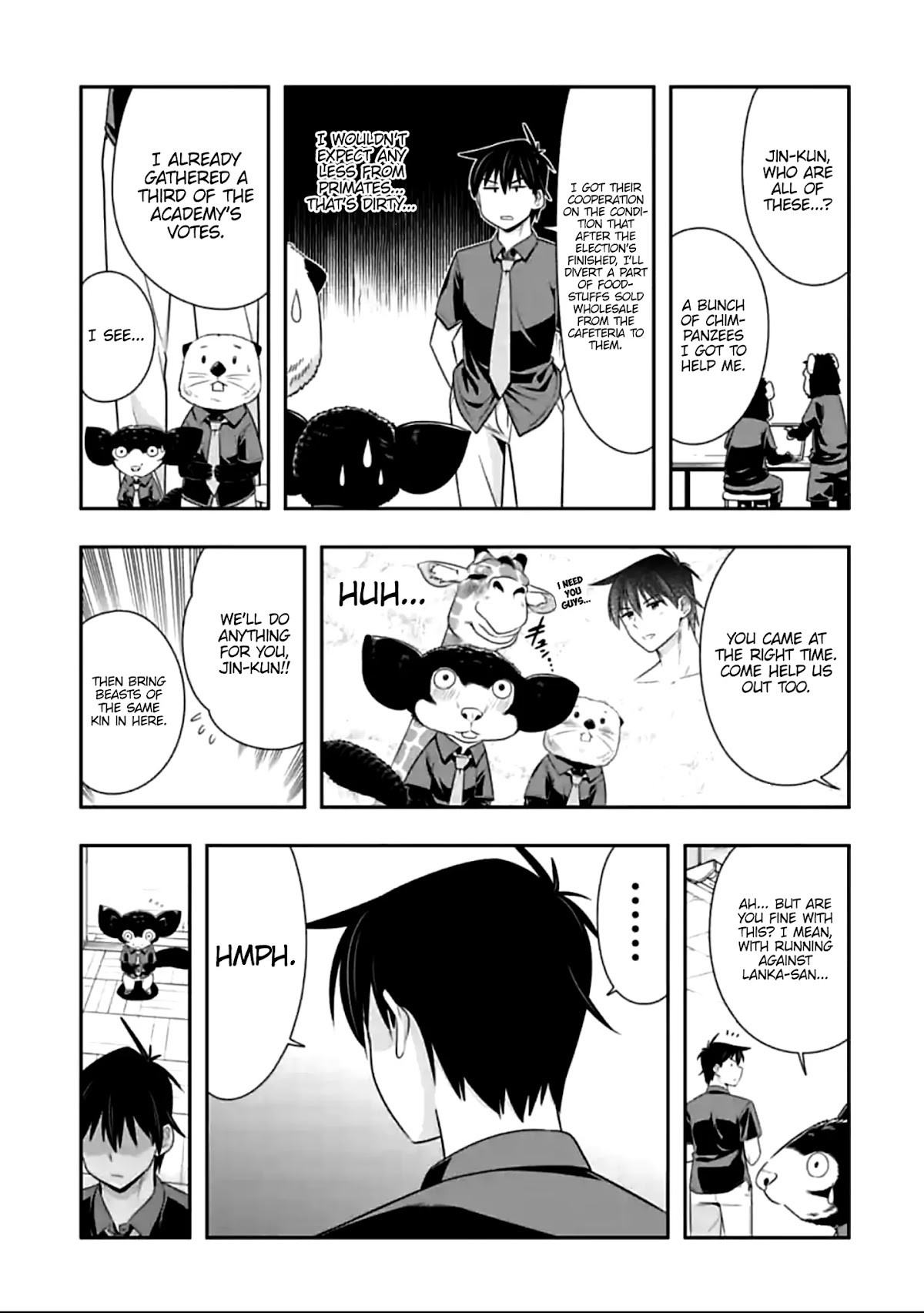 Murenase! Shiiton Gakuen Chapter 122 - Page 3