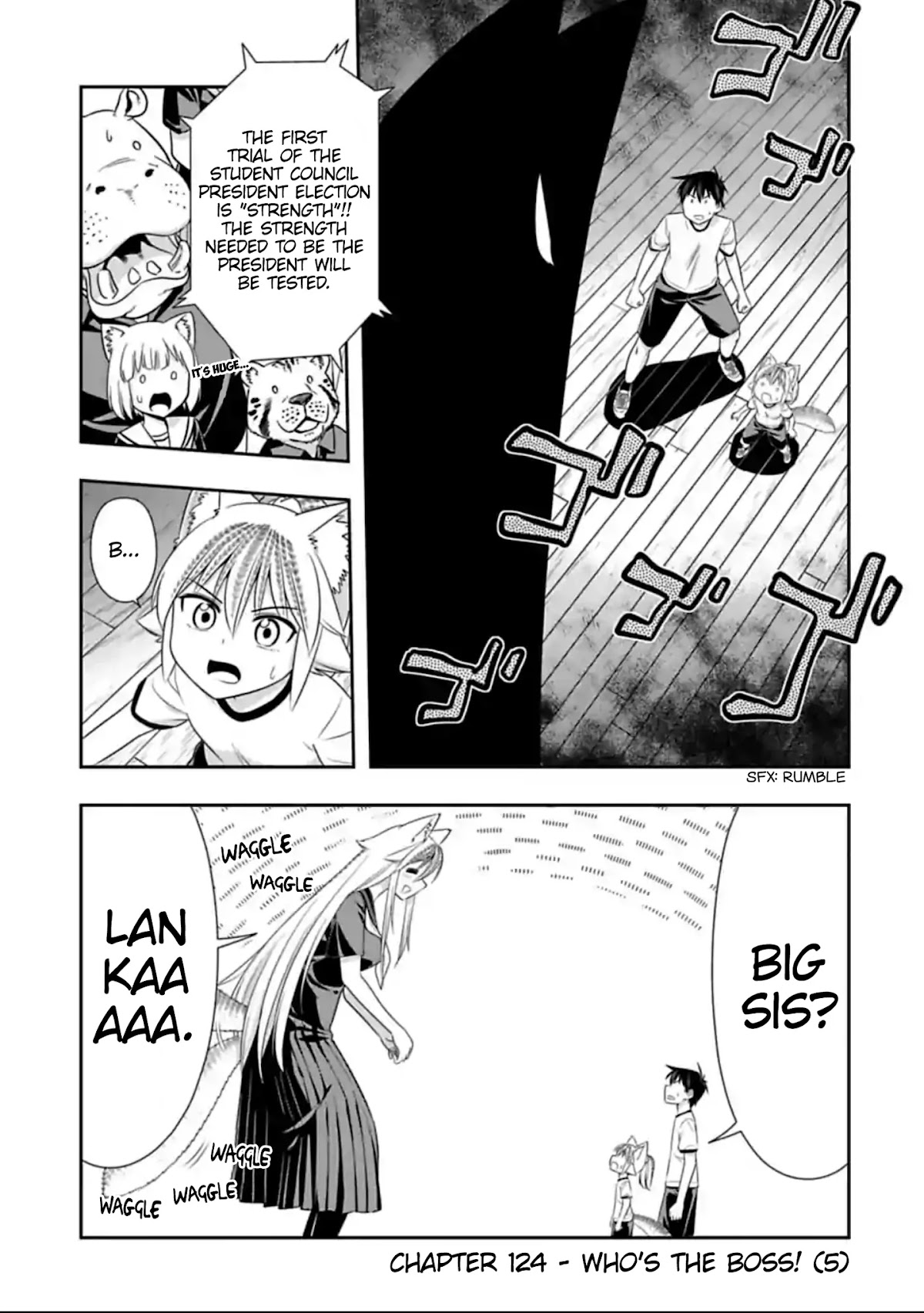 Murenase! Shiiton Gakuen Chapter 124 - Page 1