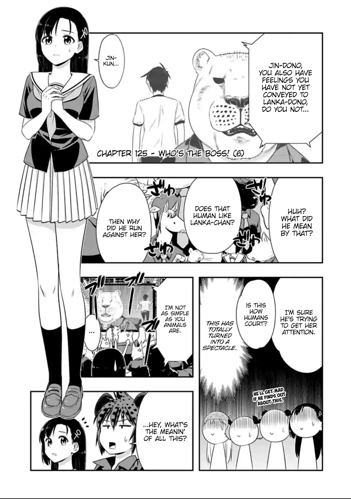 Murenase! Shiiton Gakuen Chapter 125 - Page 1