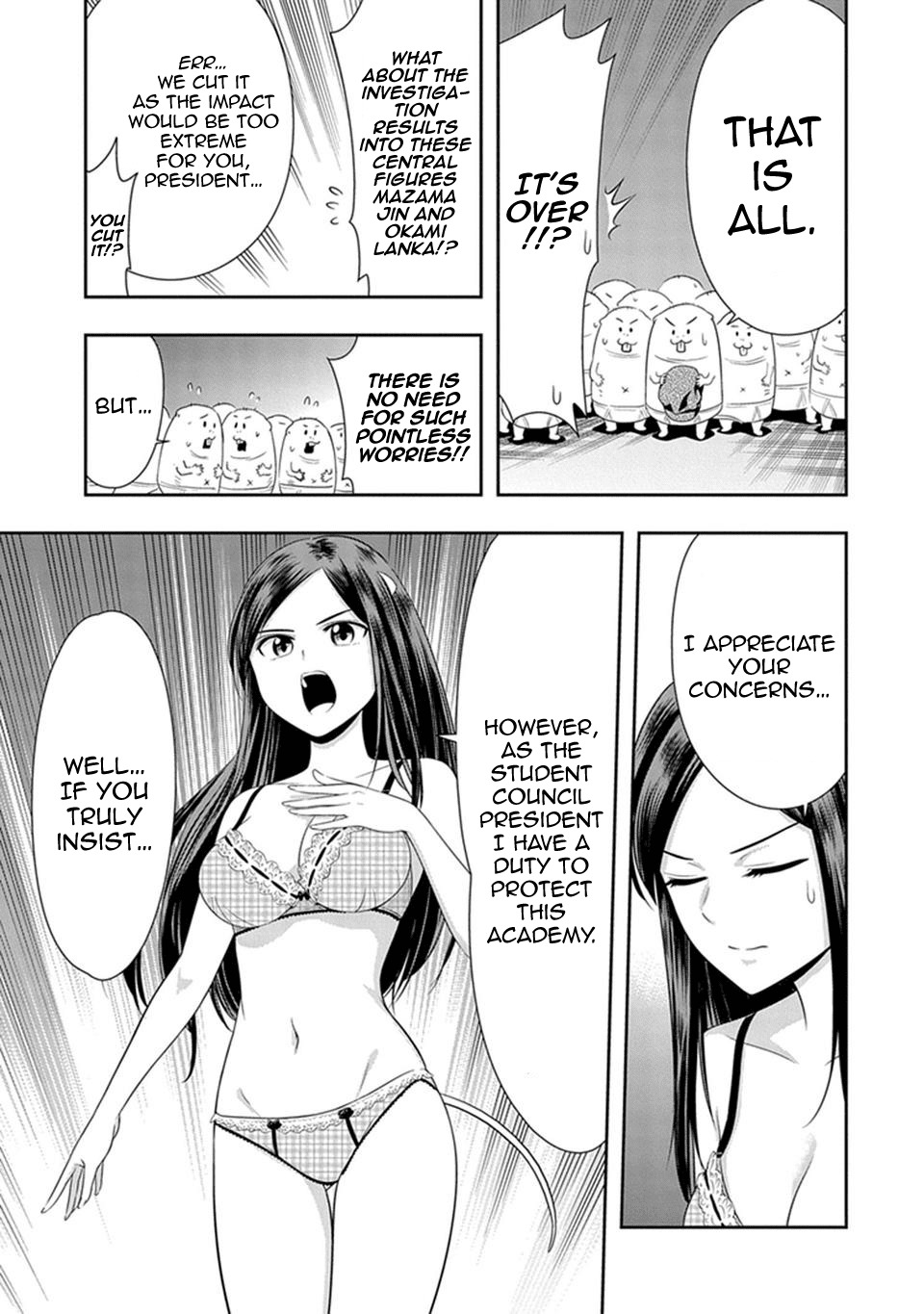 Murenase! Shiiton Gakuen Chapter 13 - Page 16