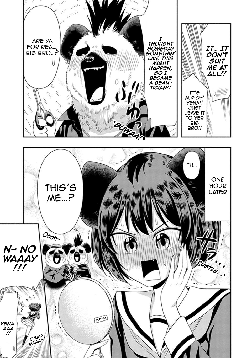 Murenase! Shiiton Gakuen Chapter 14.5 - Page 3