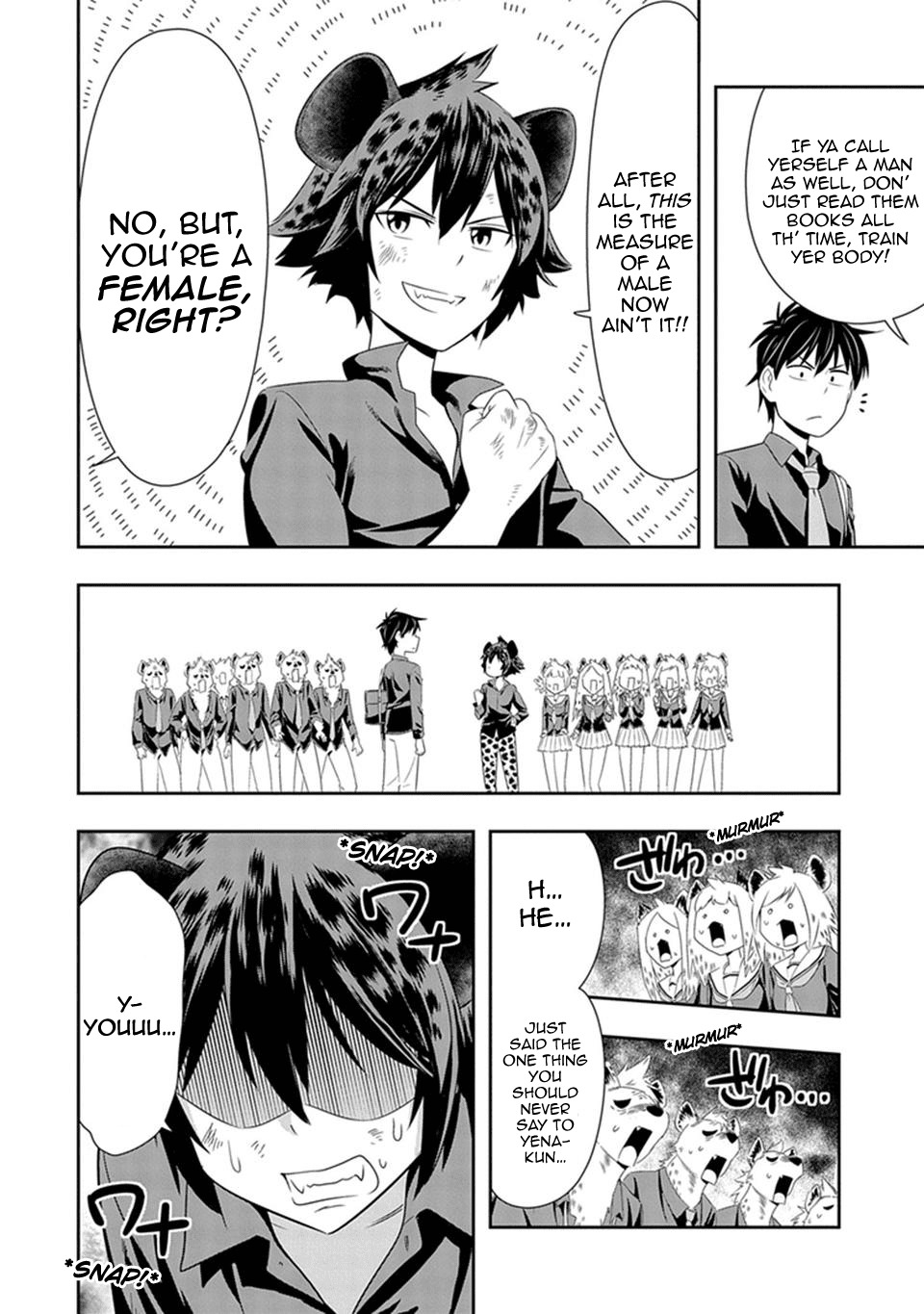Murenase! Shiiton Gakuen Chapter 14 - Page 6