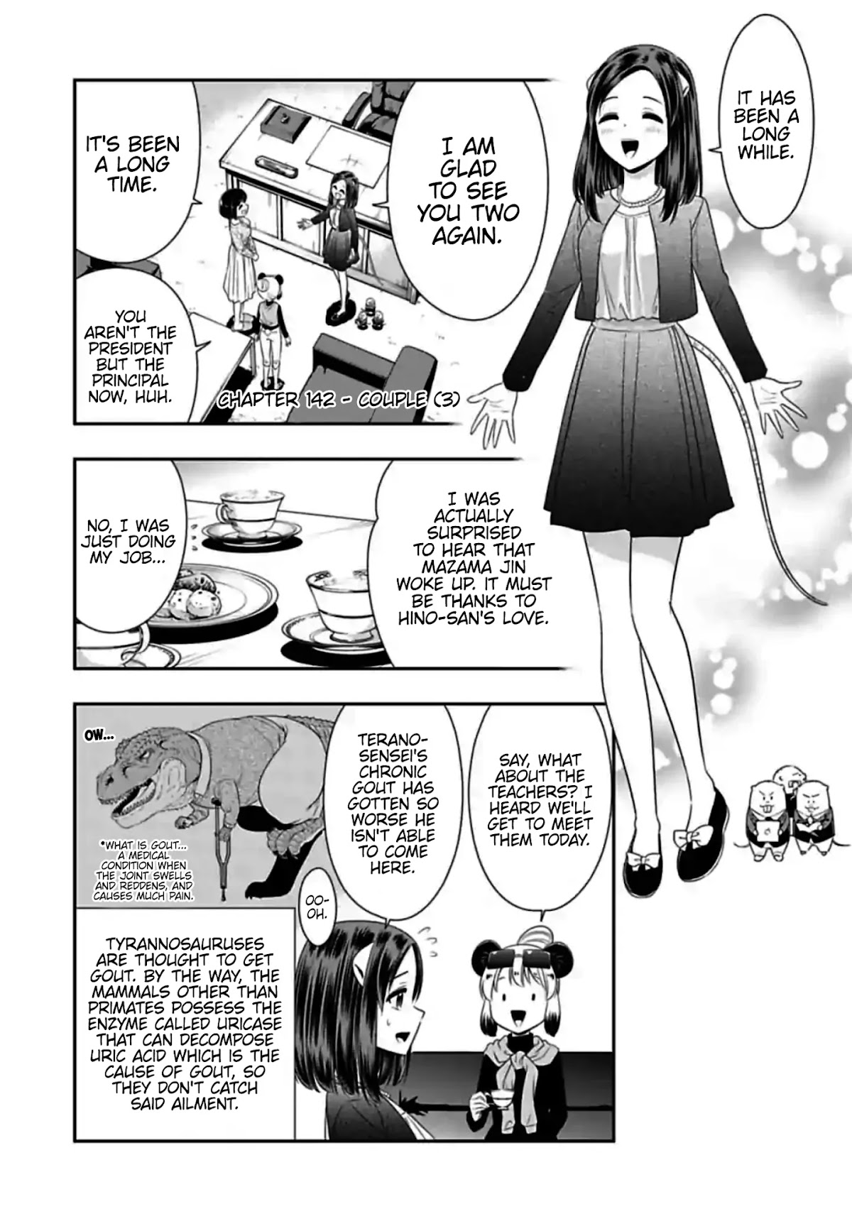 Murenase! Shiiton Gakuen Chapter 142 - Page 1